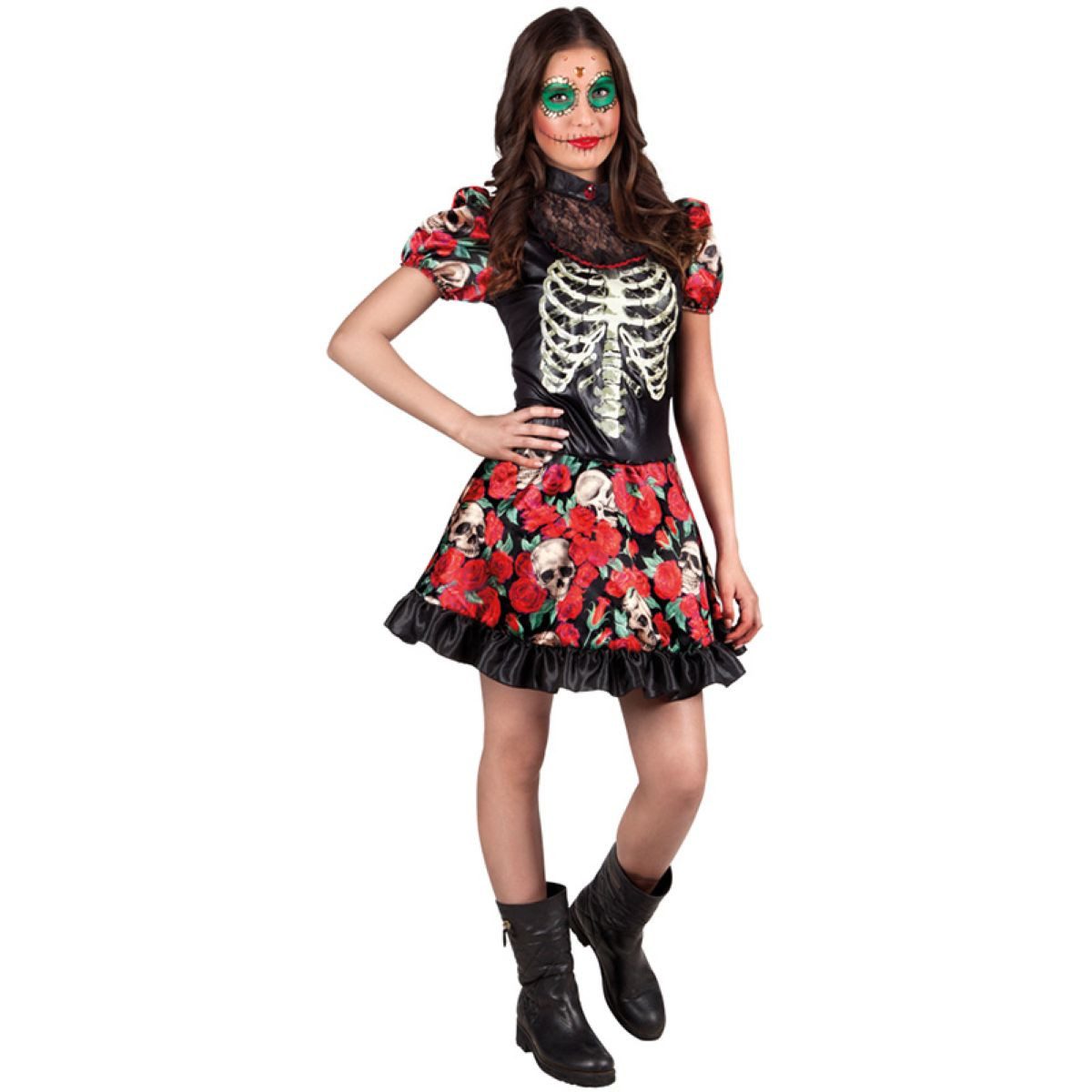 Boland Hexen-Kostüm Kostüm Lady Day of the Dead 14-16 J. Gr.XS