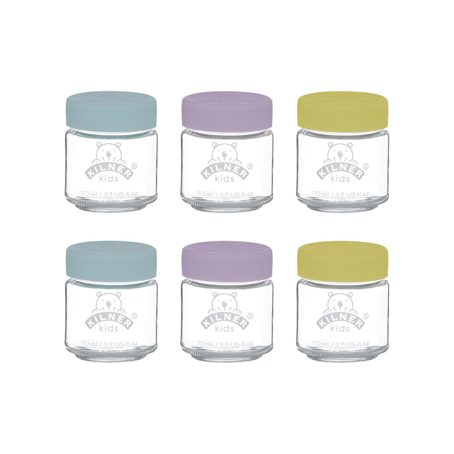 KILNER Aufbewahrungsdose Babygläser 110 ml 6er günstig online kaufen