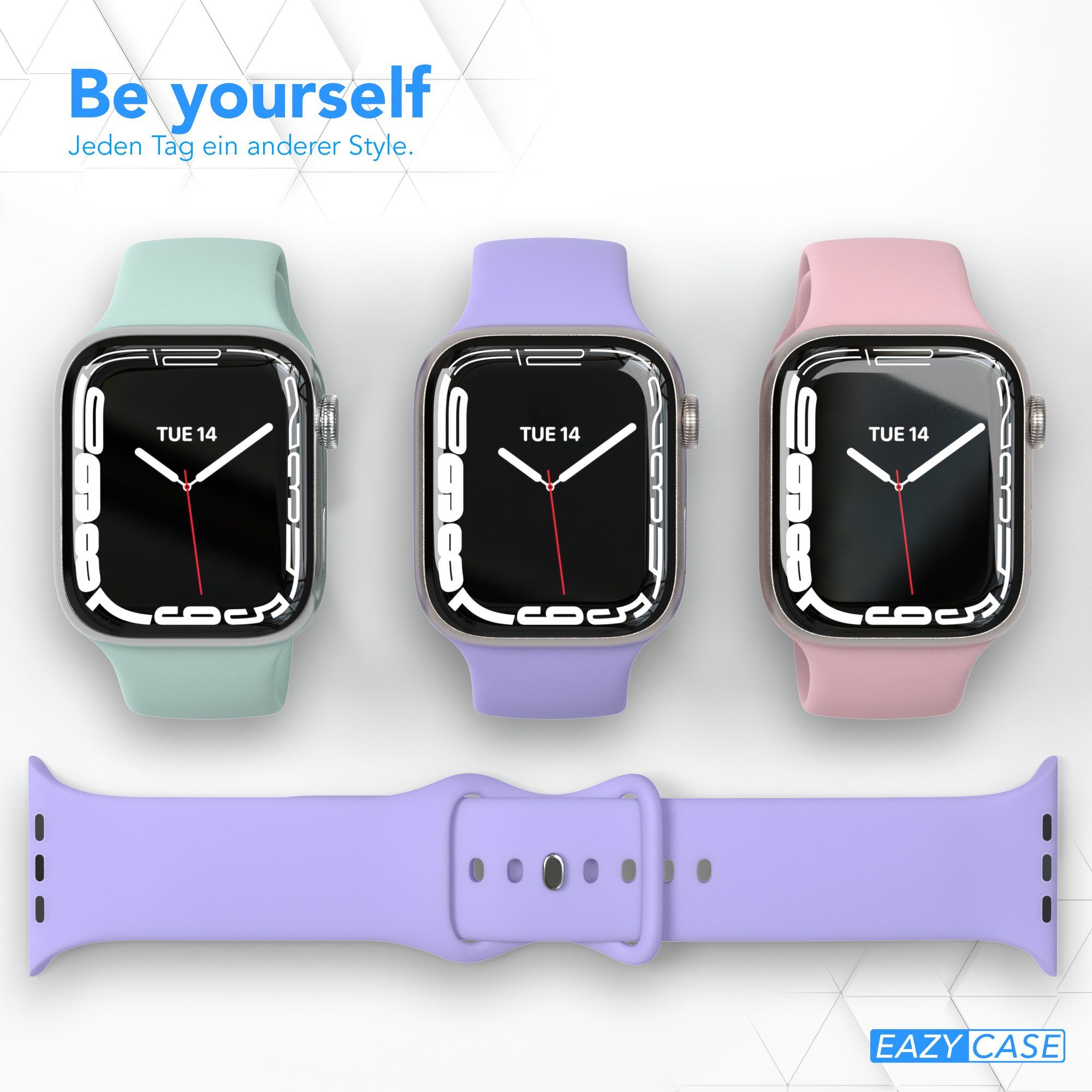 EAZY CASE Uhrenarmband Silicon Armband iWatch 11 10 9 8 7 6 5 4 3 2 SE Ultr günstig online kaufen