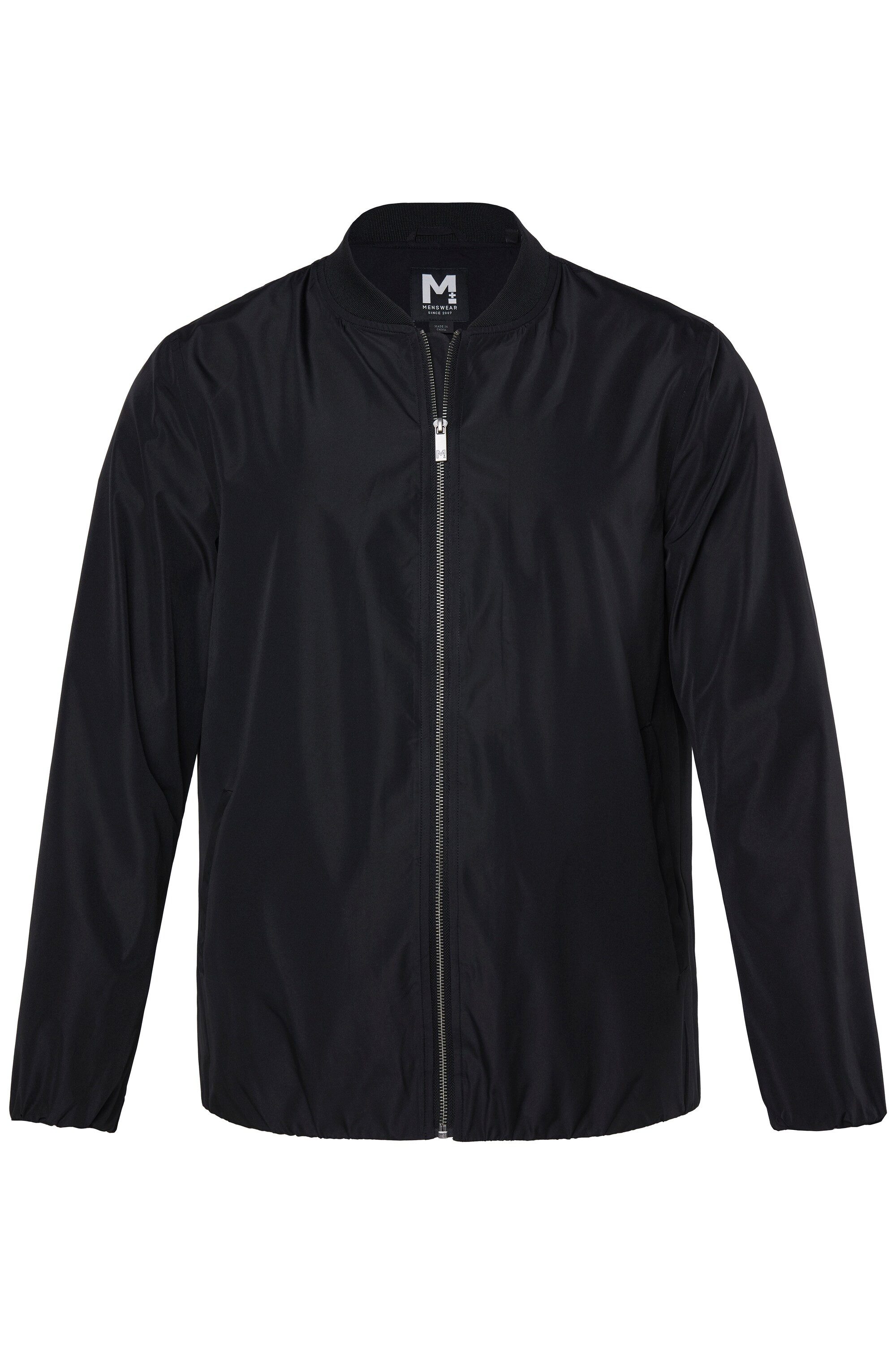 Men Plus Funktionsjacke Blouson Bauchfit ultraleicht Collegekragen