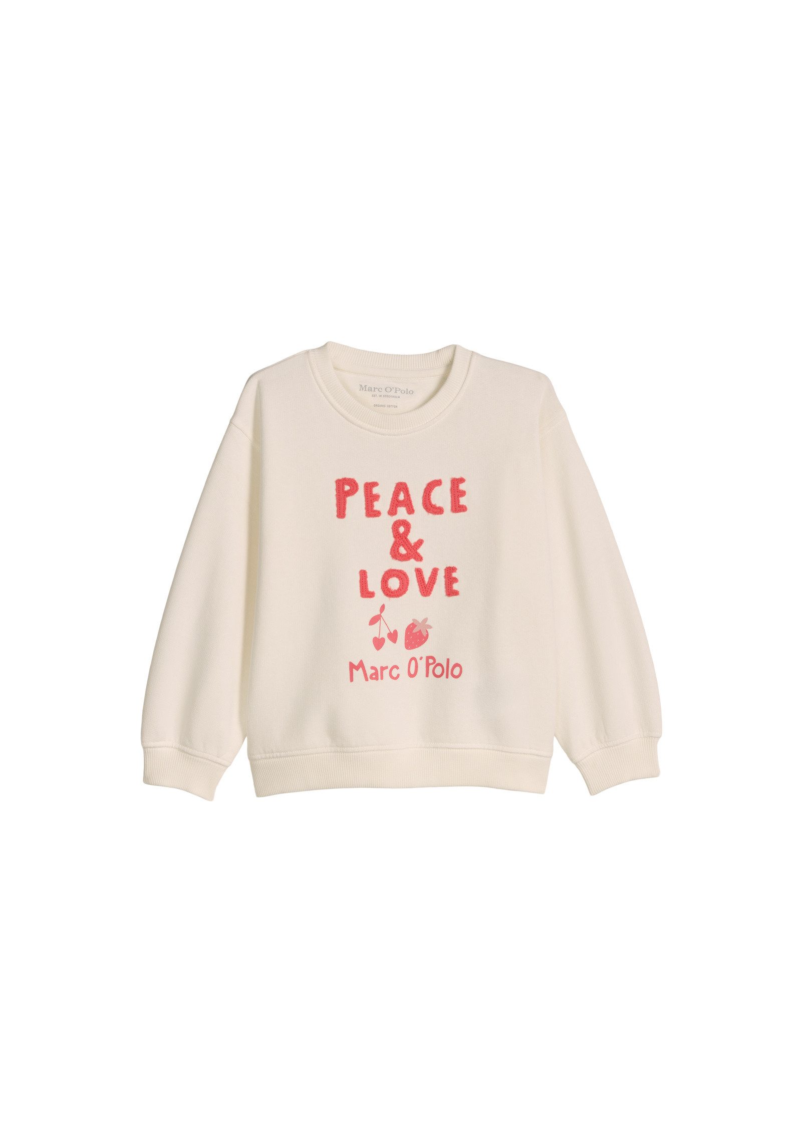 Marc O'Polo Sweatshirt aus reiner Bio-Baumwolle