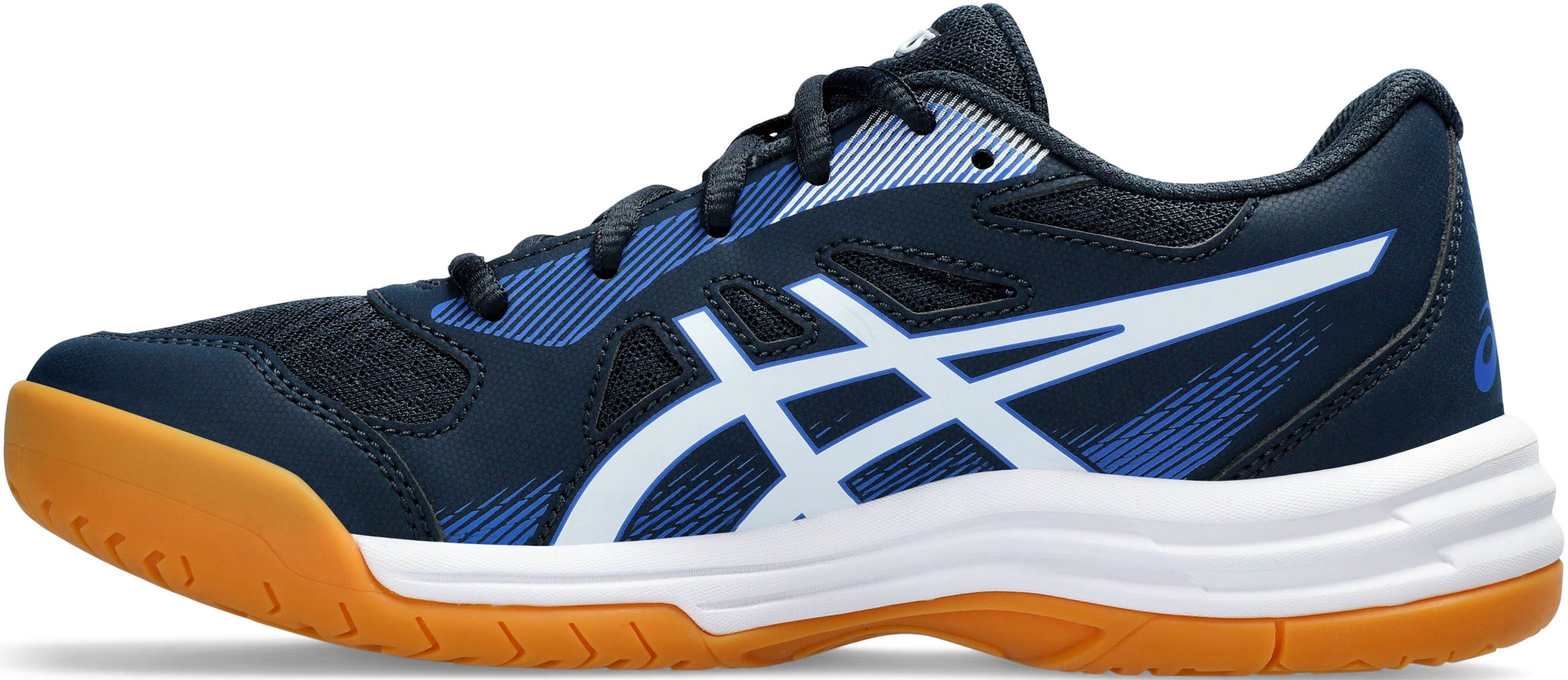 Asics 5 Indoorschuh blau UPCOURT GS