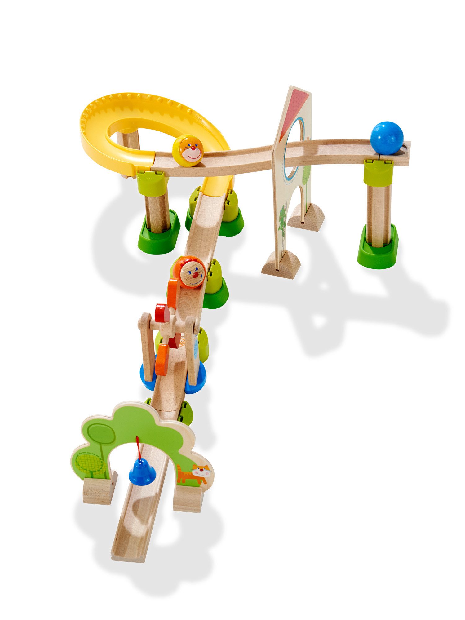 Haba Kugelbahn Kullerbü – Kugelbahn Windradbahn, unisex neutral – Bild 5 von 5