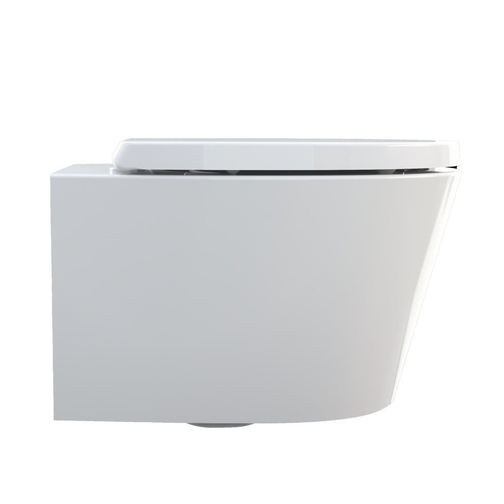 Primaster Tiefspül-WC Primaster Wand WC spülrandlos Lorsa Tiefspüler