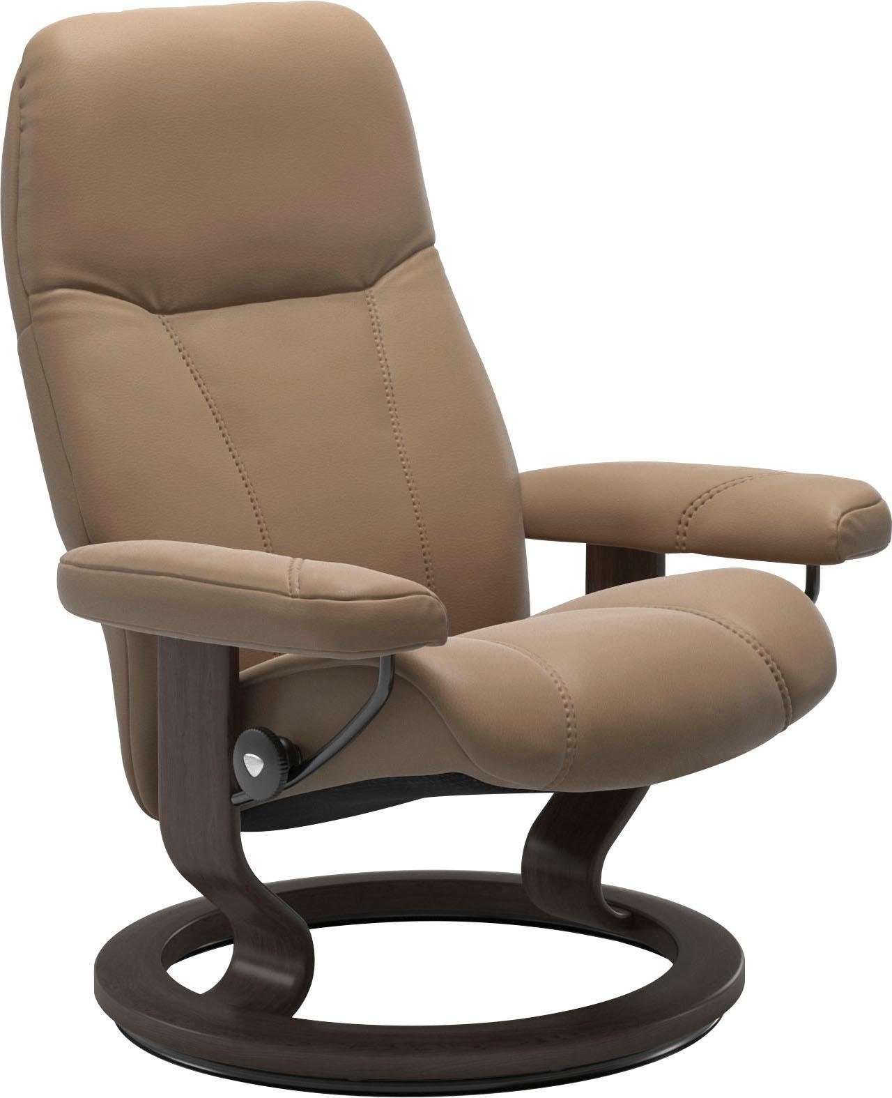 Stressless® Relaxsessel Consul, mit Classic Gestell Base, Größe Wenge S