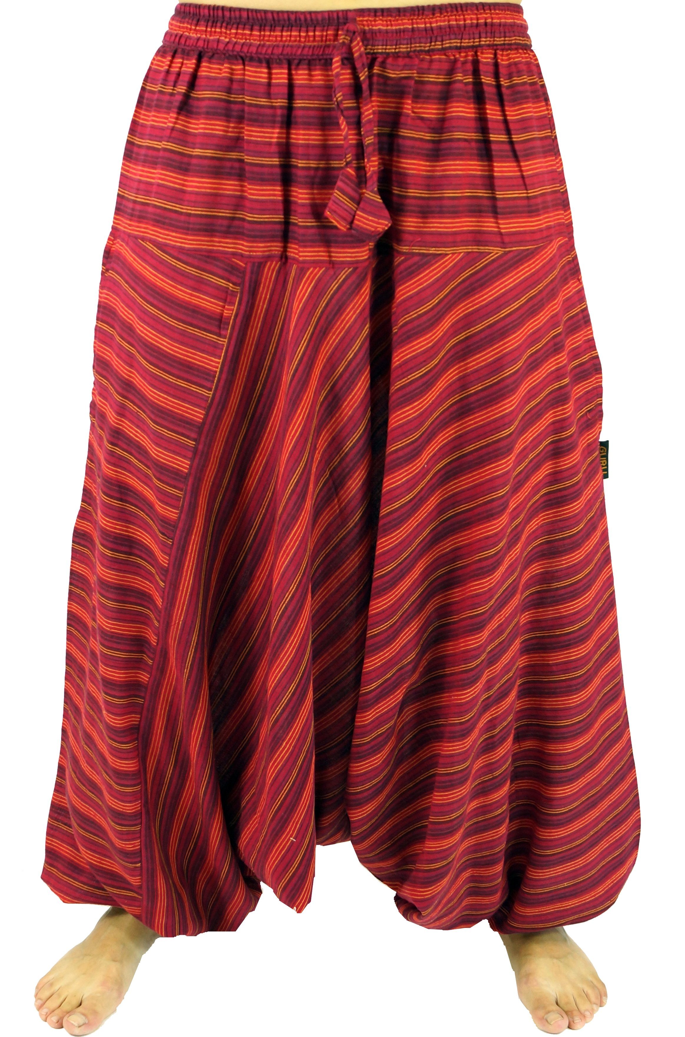 Guru-Shop Relaxhose Haremshose Pluderhose Pumphose Aladinhose günstig online kaufen