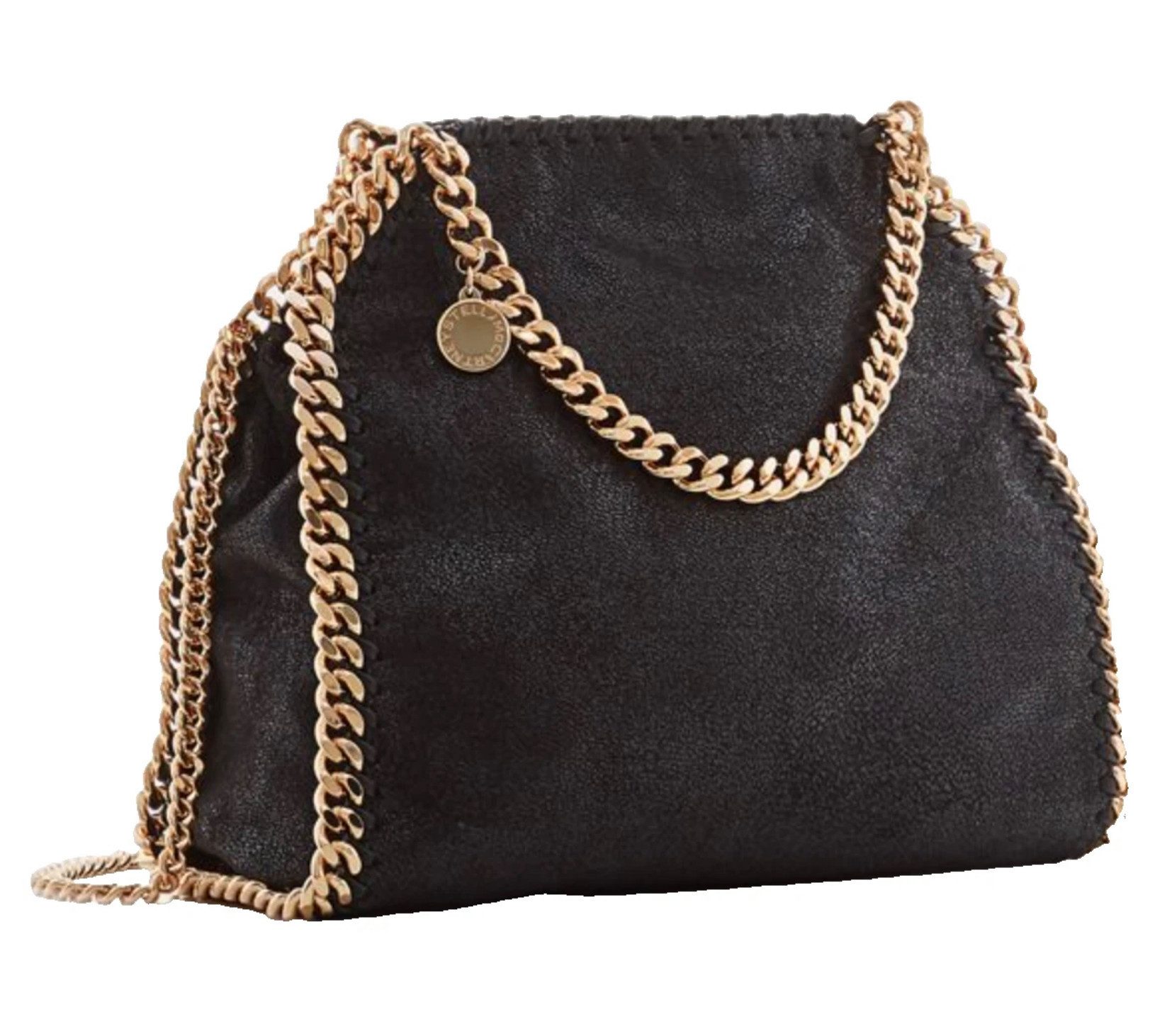 Stella McCartney Schultertasche Mini Falabella Tote Bag Tasche mit goldfarb günstig online kaufen