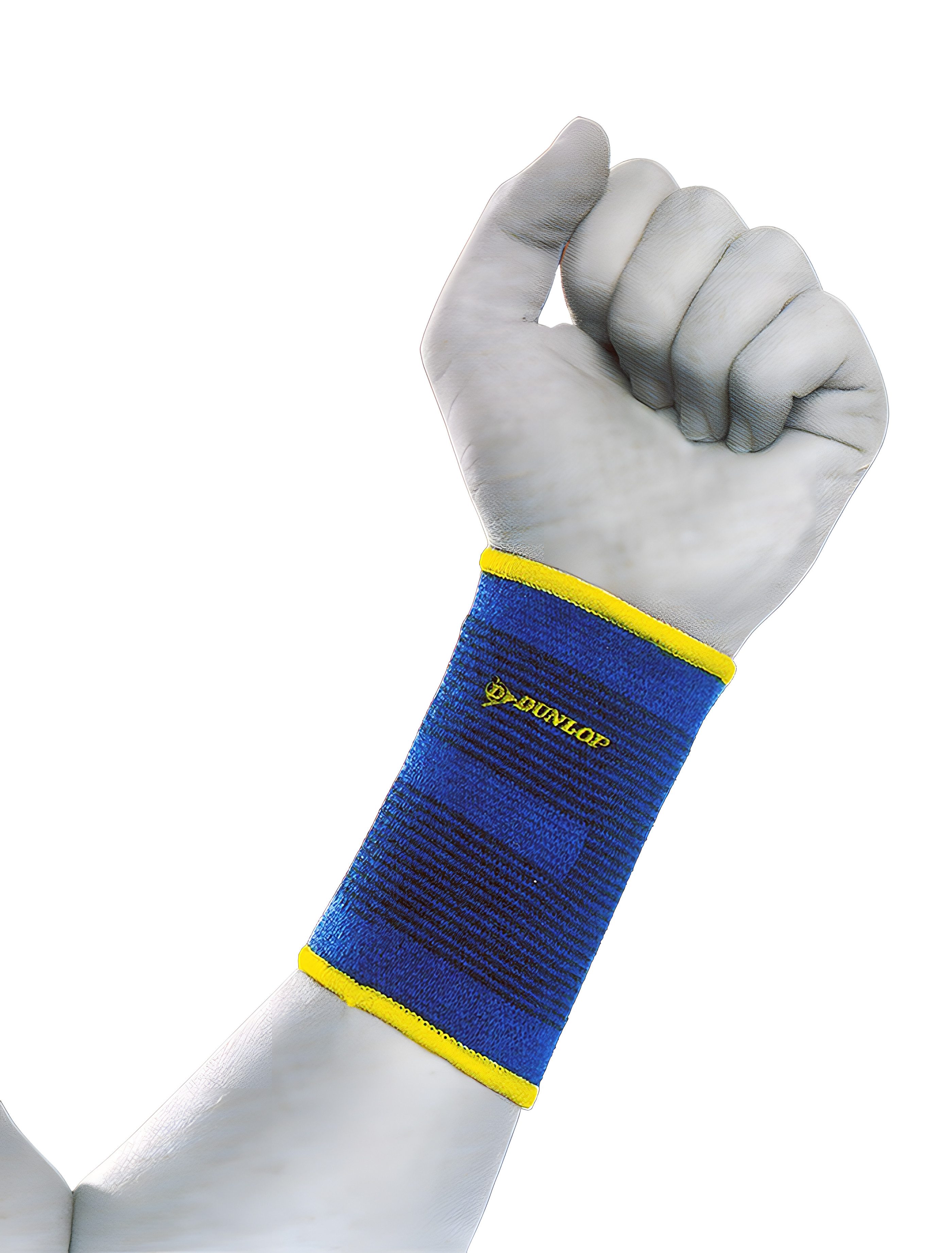 Dunlop Handgelenkbandage HANDBANDAGE Blau Handgelenkbandage Handgelenkstütze Handgelenk 84, Hand Bandage