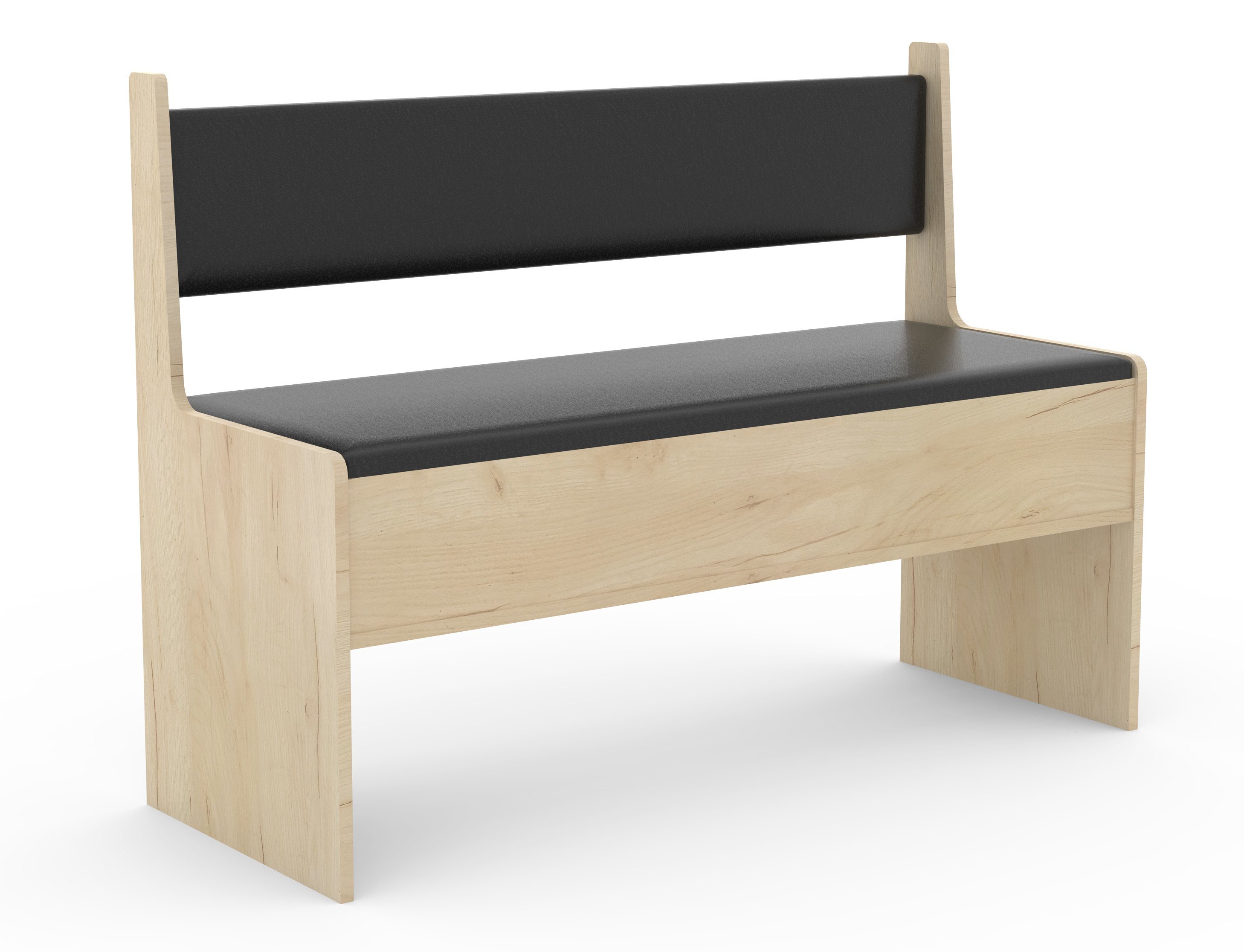 VCM Essbank Holz Eckbank Sitzbank Bank Truhe Esal Breite 110cm