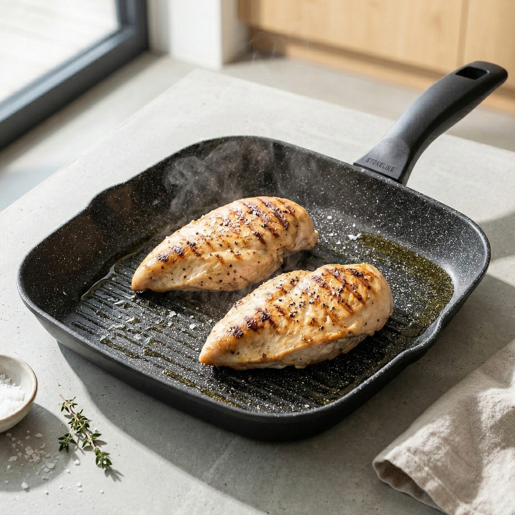 STONELINE Grillpfanne, Aluminiumguss (1-tlg)