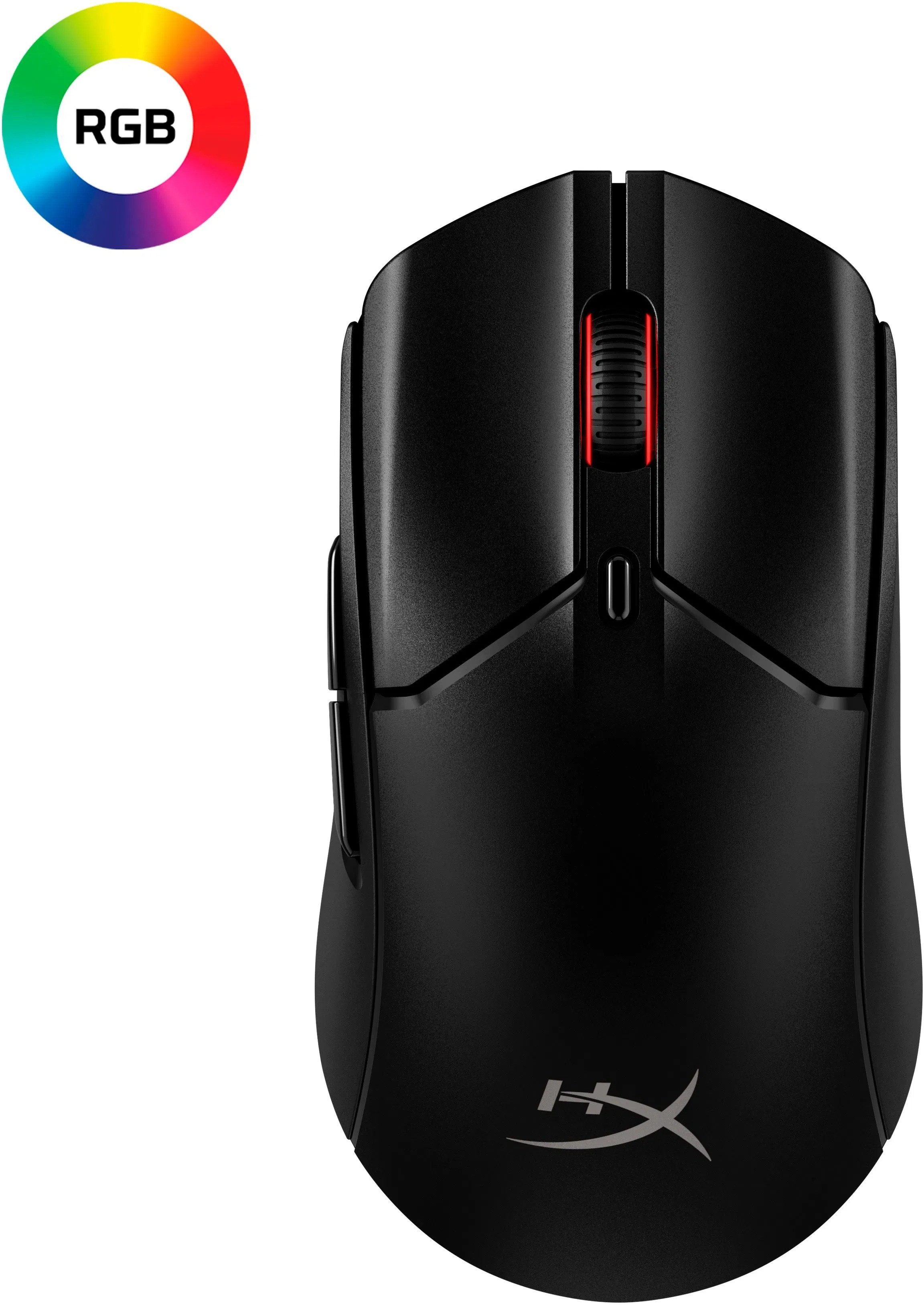 HyperX Pulsefire Haste 2 26K DPI 8000Hz RGB LED Gaming-Maus (Kabelgebunden, USB, 8000 dpi)