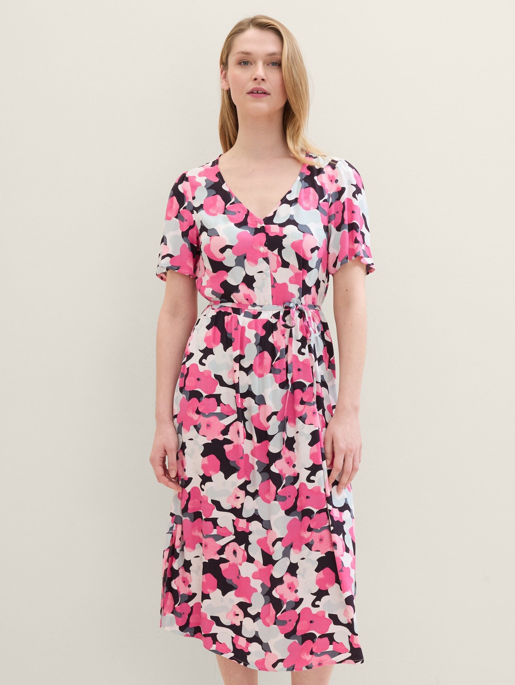 TOM TAILOR Jerseykleid Kleid mit Print