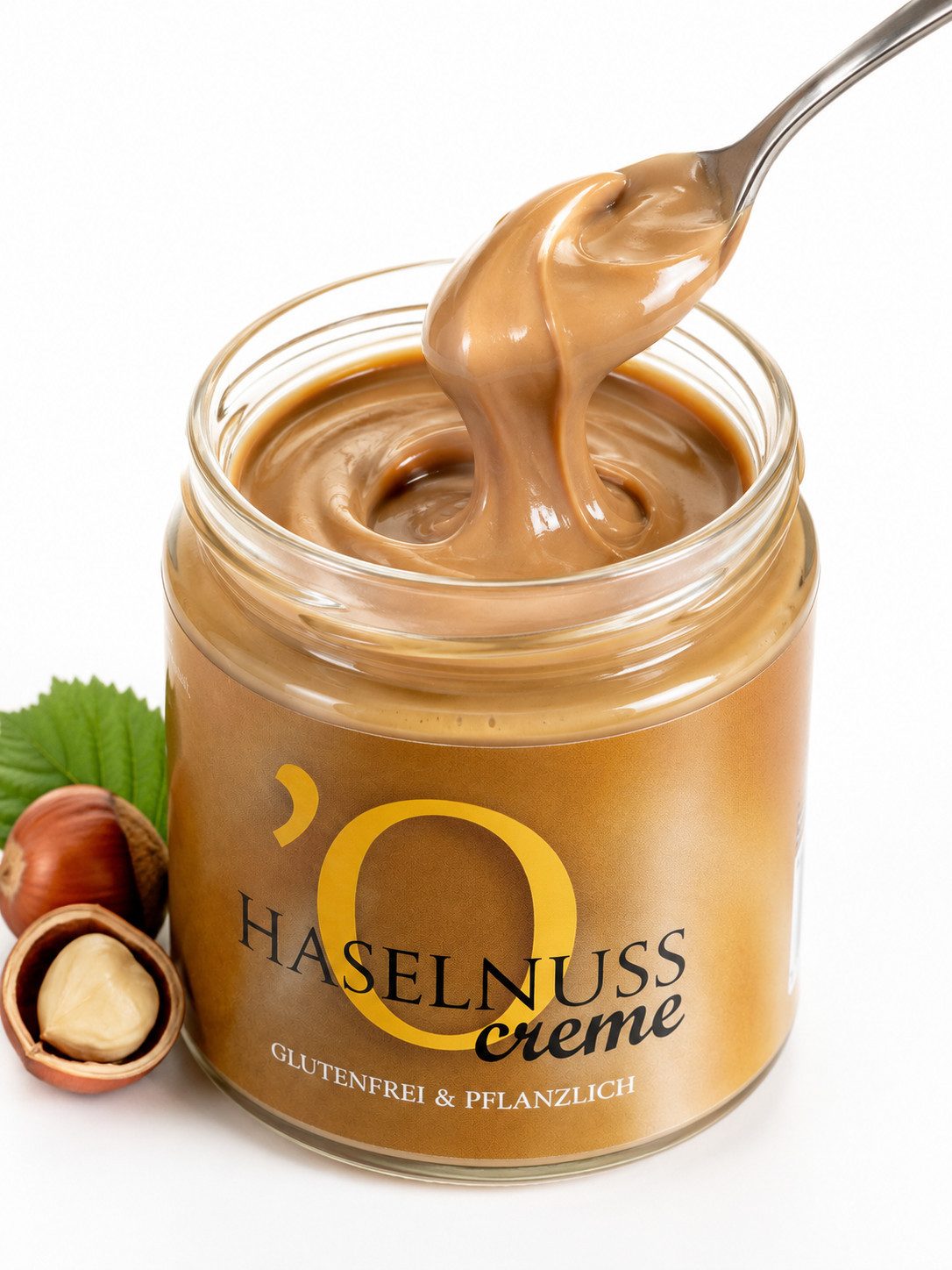 Orodelsud Nussaufstrich Haselnusscreme Kakao 210 g, 1 x 210 g, 1 St., 40 % Haselnüsse, Glutenfrei, Cremige Konsistenz, Ohne Palmöl