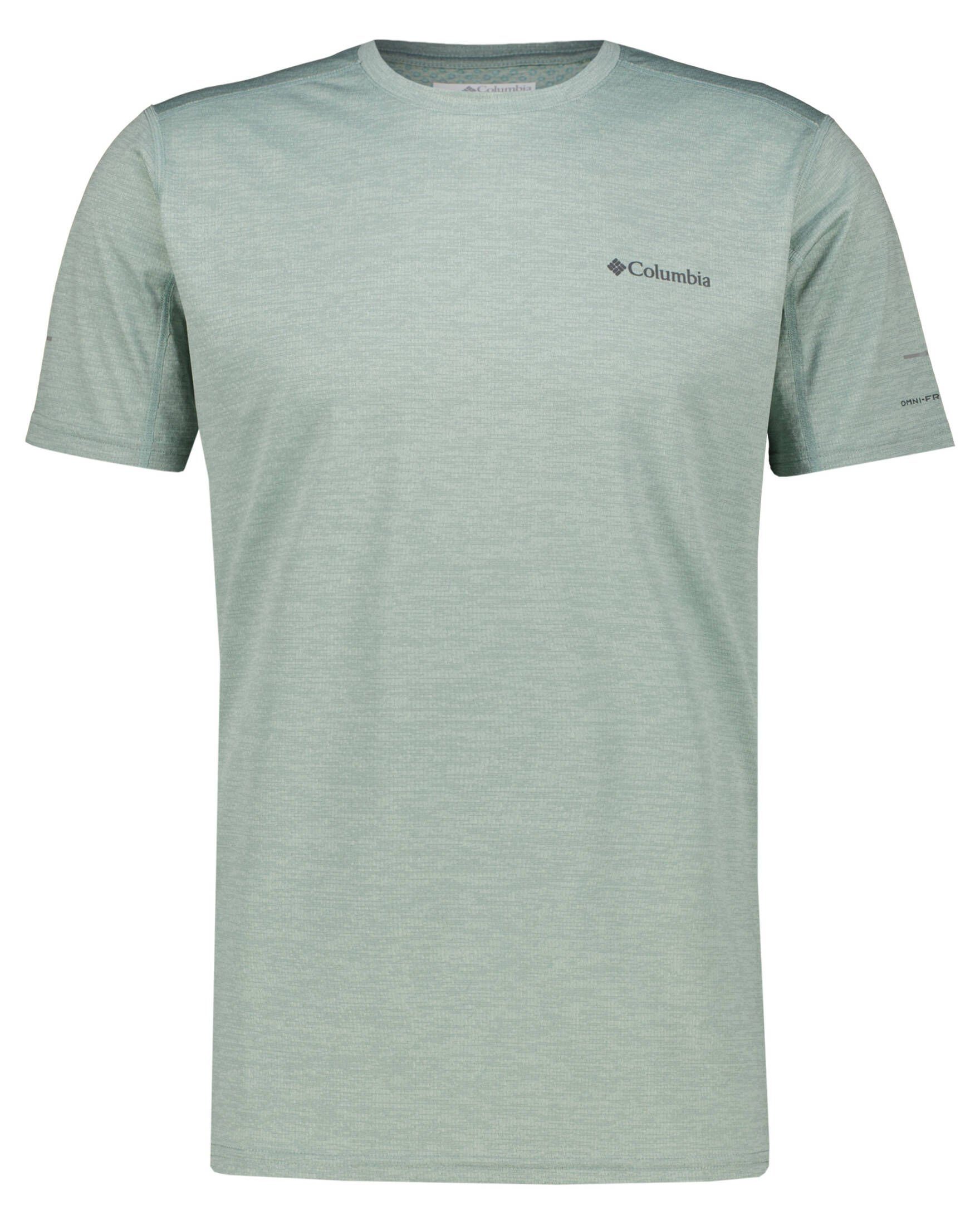 Columbia T-Shirt Herren Funktionsshirt ALPINE (299) CHILL ZERO (1-tlg) hellblau
