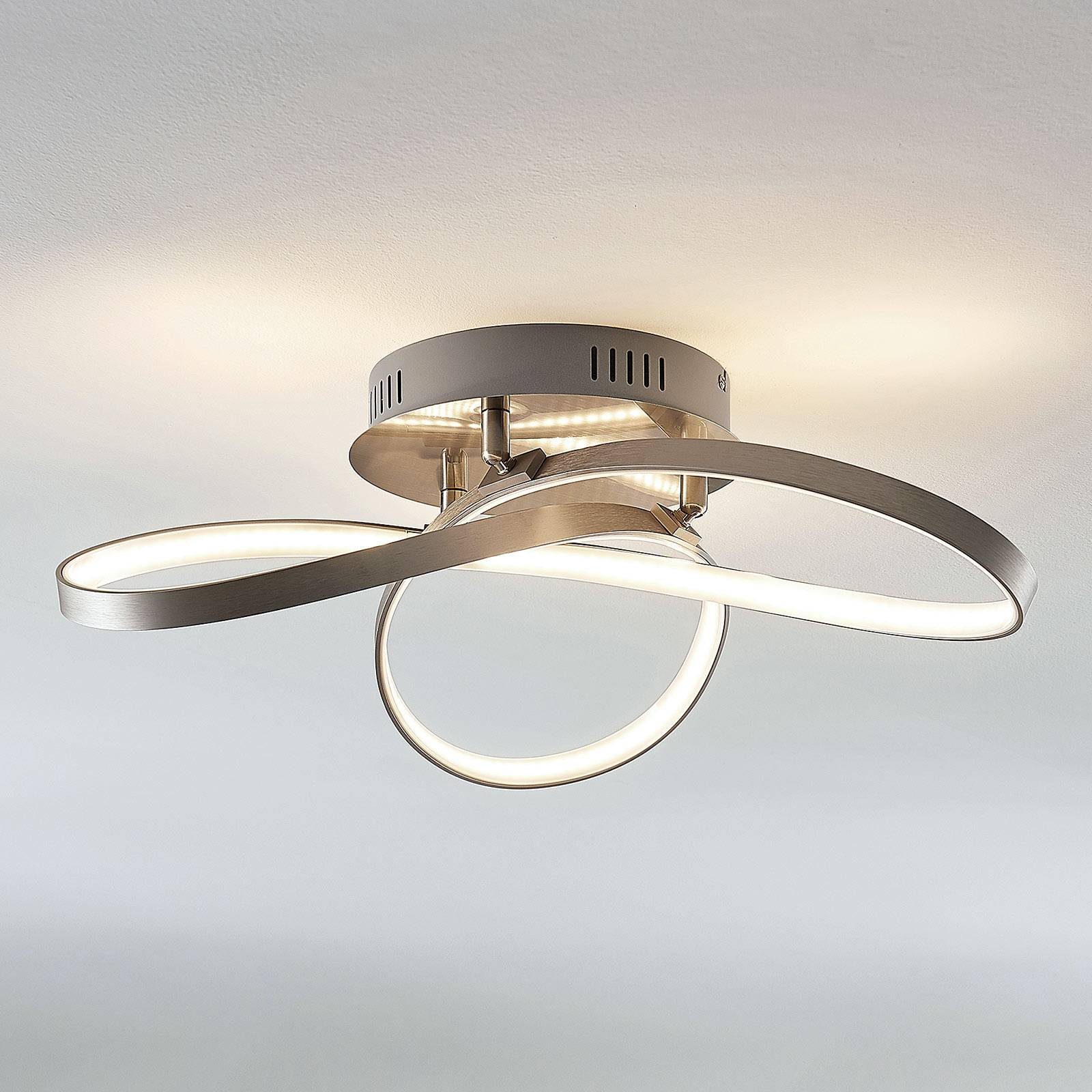 Lindby Deckenleuchten Saliha, Enthalten, LED 31 W gesamt, warmweiß