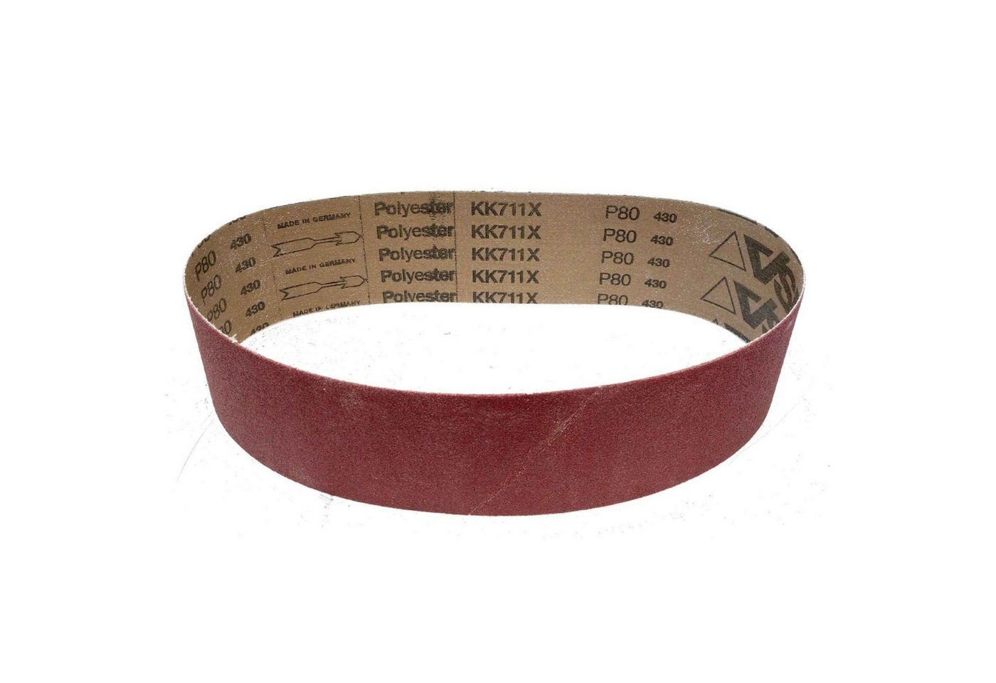 Thumbnail - VSM Schleifpapier Schleifband KK711X, 75 x 762 mm, (KK711X, 5 St)