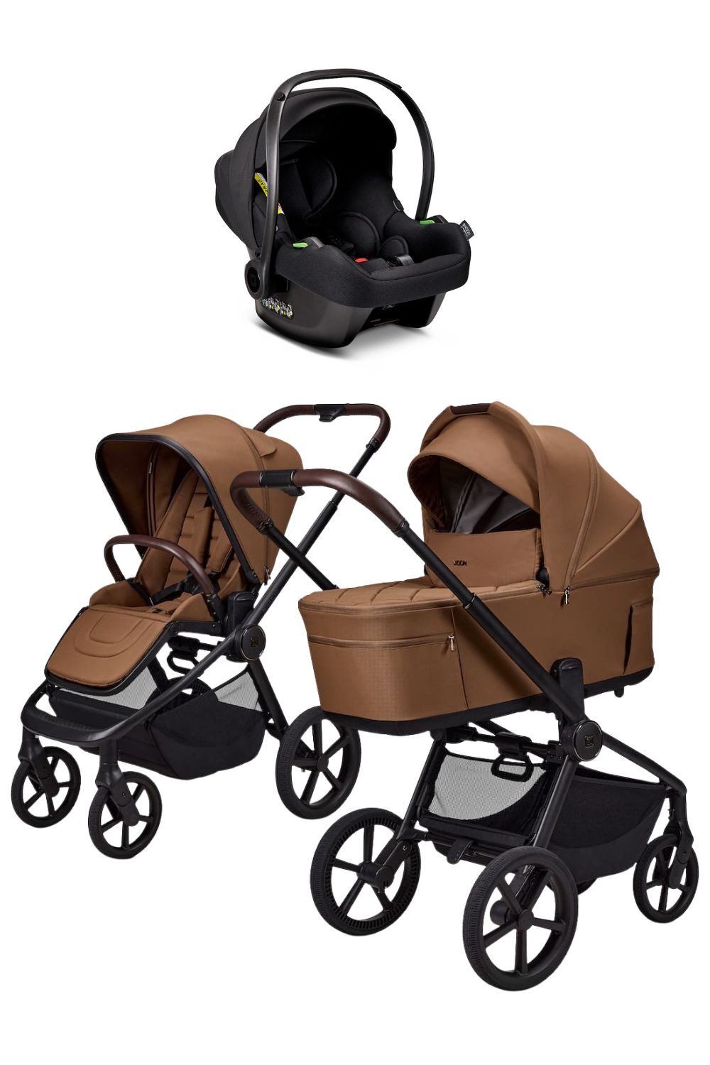 Moon Kombi-Kinderwagen Resea Fold Diamond Kombikinderwagen mit Cosmo 2.0