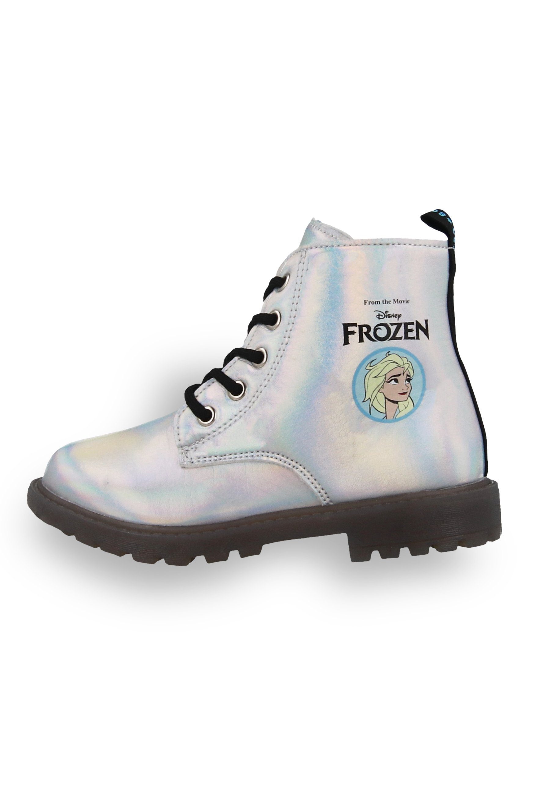 Kids2Go Frozen Boots mit Lichtern Stiefel Licht in der Außensohle und seitlichem Reißverschluss