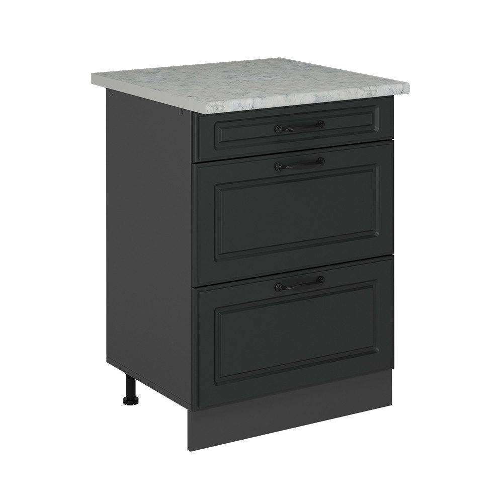 Vicco Unterschrank R-Line, Anthrazit Landhaus/Anthrazit, 60 günstig online kaufen