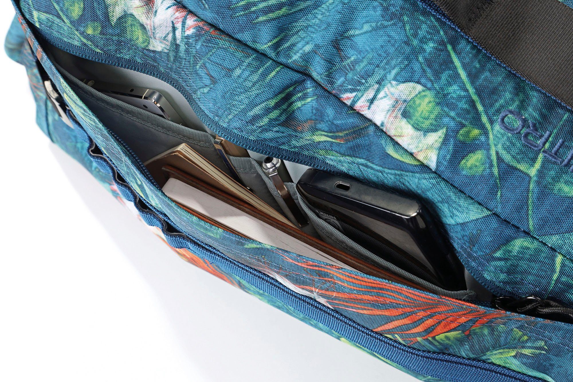 Scrambler, NITRO Freizeitrucksack Tropical, mit Laptopfach