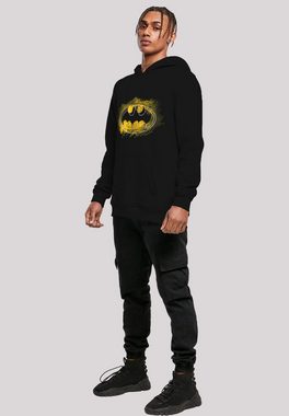 F4NT4STIC Sweatshirt DC Comics Batman Spray Logo Herren,Premium Merch,Slim-Fit,Kapuzenpullover,Bedruckt