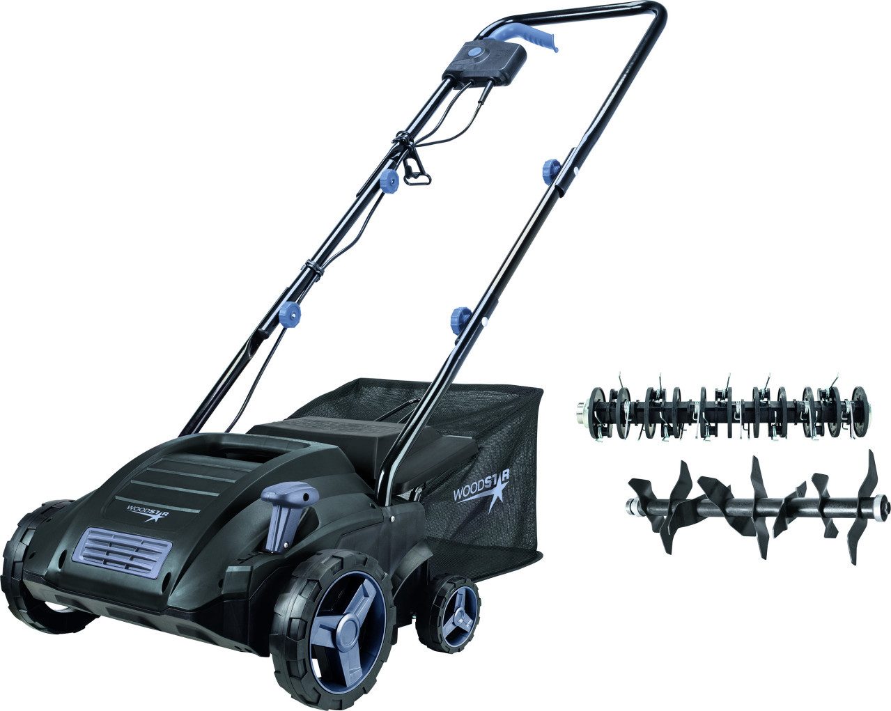 WOODSTER Benzin-Vertikutierer Woodster Elektro Vertikutierer EVT320 1.500 W 32