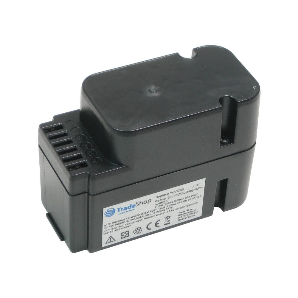 Trade-Shop Akku passend für Worx WG757E WG758E WG797E WG797E.1 WG799E L1500 Akku Li-Ion 2500 mAh (28 V)