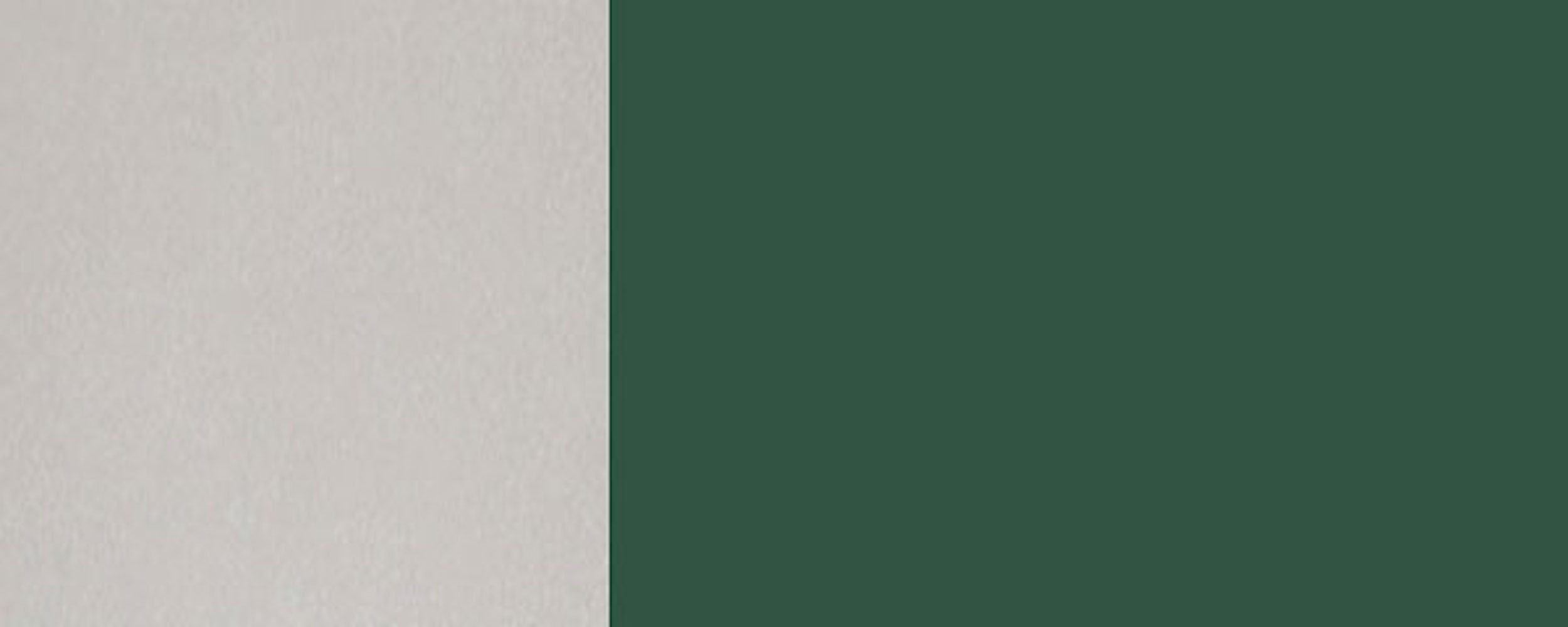 6028 (Teilauszug) Feldmann-Wohnen (Tivoli) Unterschrank matt und Korpusfarbe 90cm Schubladen Tivoli 3 wählbar Front- RAL mit kieferngrün