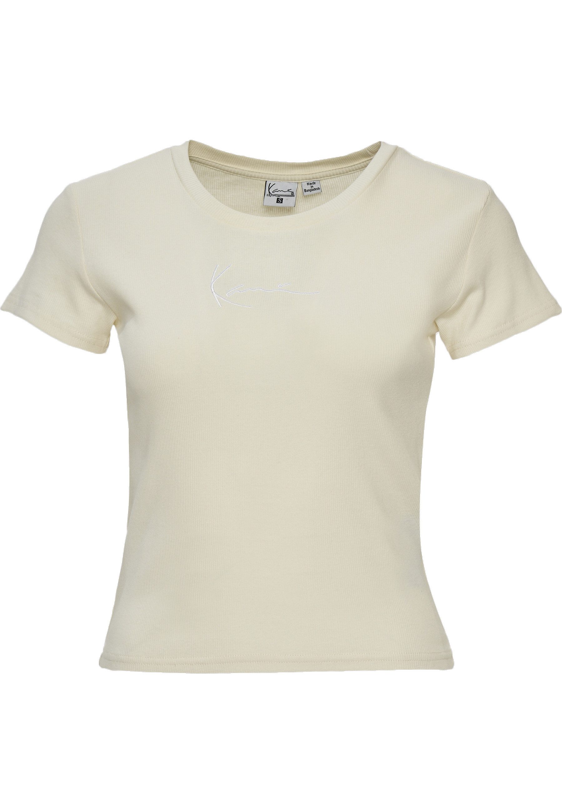 T-Shirt Karl Kani Damen KW232-033-1 KK Small Signature Tight Rib Tee