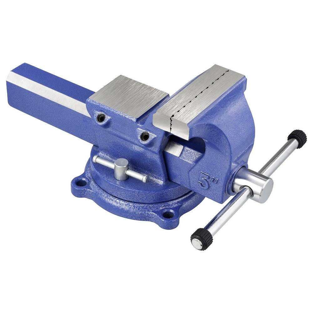 TOOLCRAFT Schraubstock Schraubstock Backenbreite: 125 mm Spann-Weite (max): 150 mm