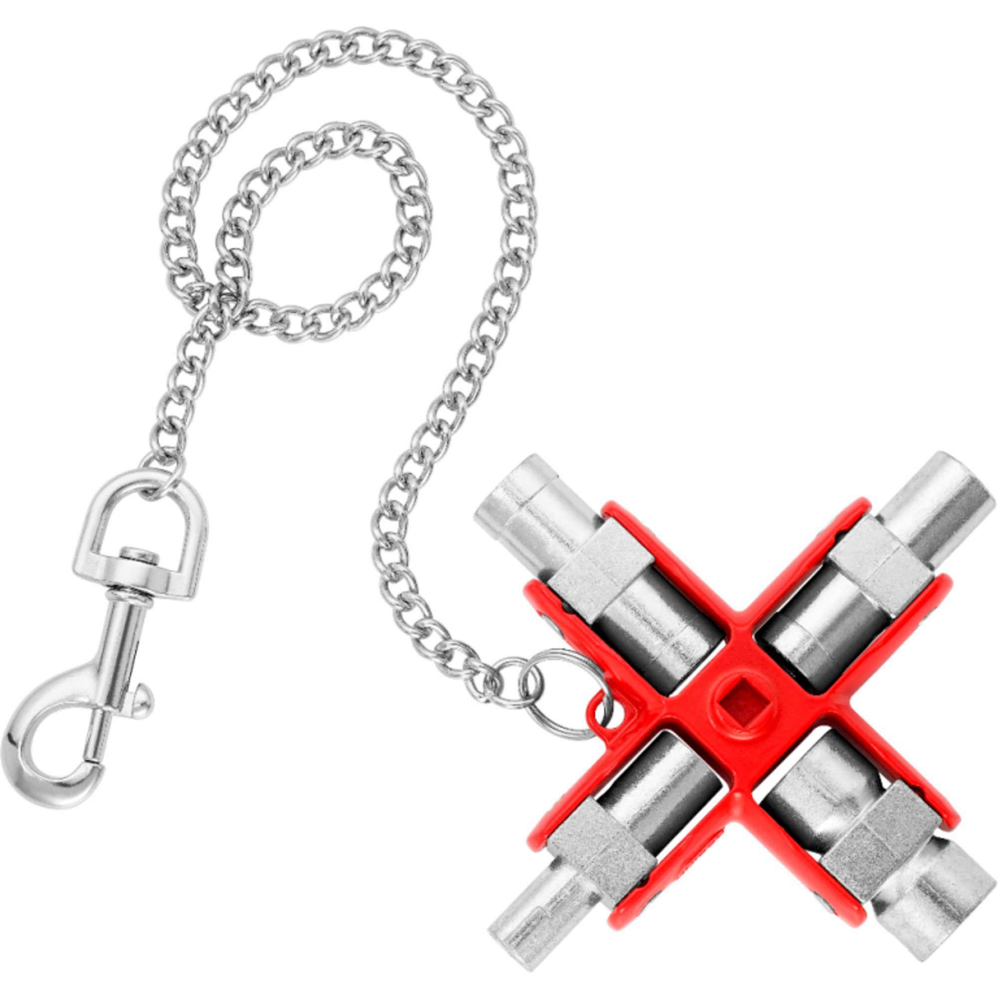 Knipex Multitool KNIPEX Universal-Schlüssel 00 11 06, (für gängige Schränke und Absperrsysteme)