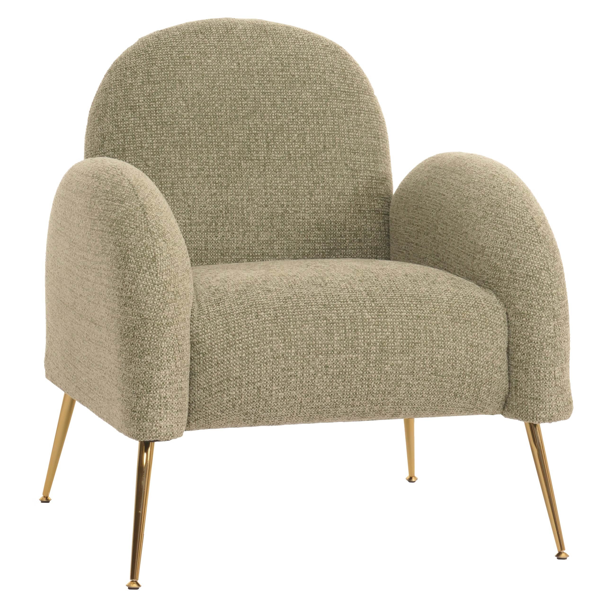 MCW Loungesessel MCW-N69, Abgerundetes Design, Goldene günstig online kaufen