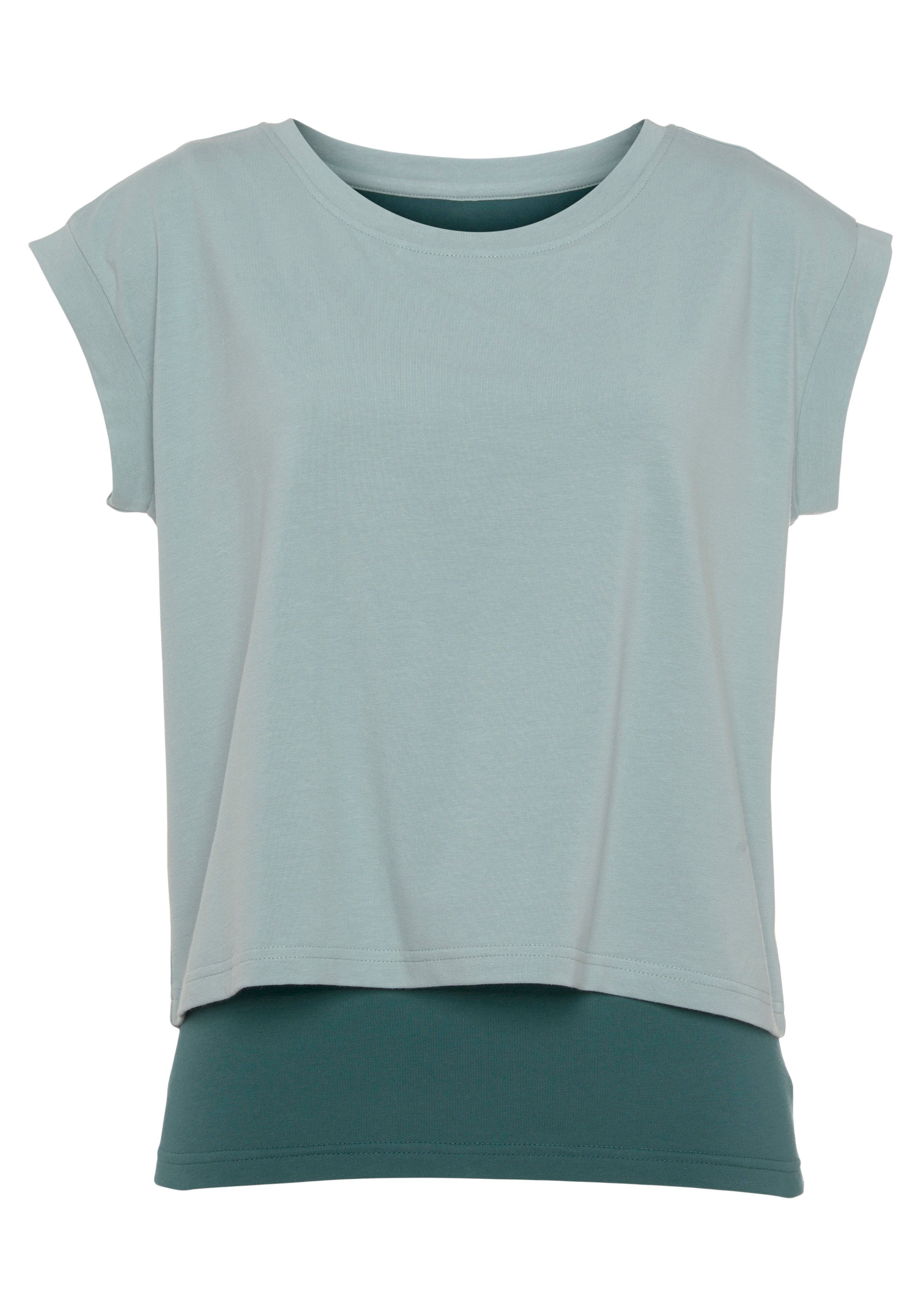 LASCANA ACTIVE 2-in-1-Shirt Sportshirt – Bild 2 von 5