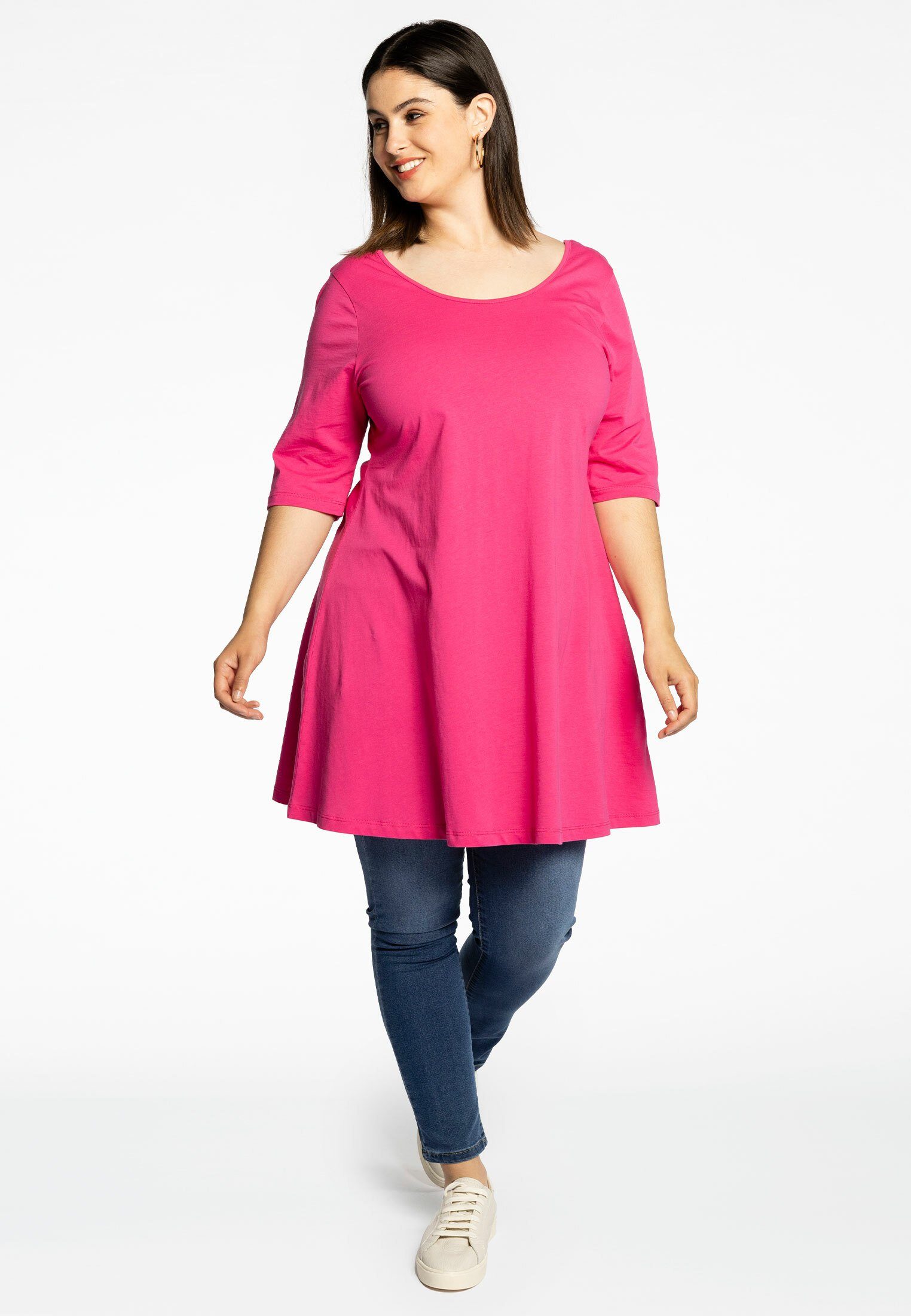 YOEK Shirttop Damen T-Shirt Große Größen günstig online kaufen