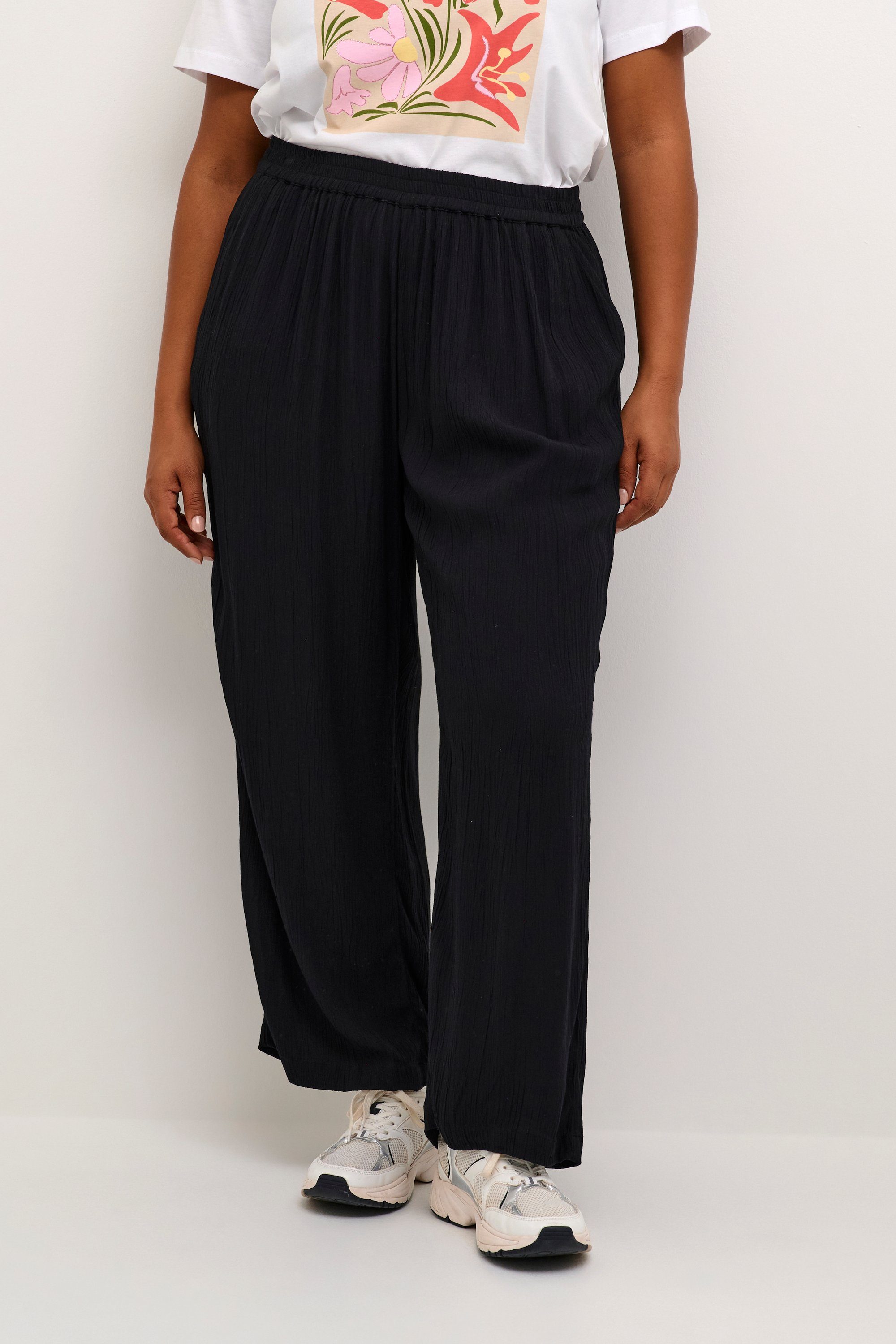 KAFFE Curve Stoffhose Casual Hose KCdacina Große Größen günstig online kaufen