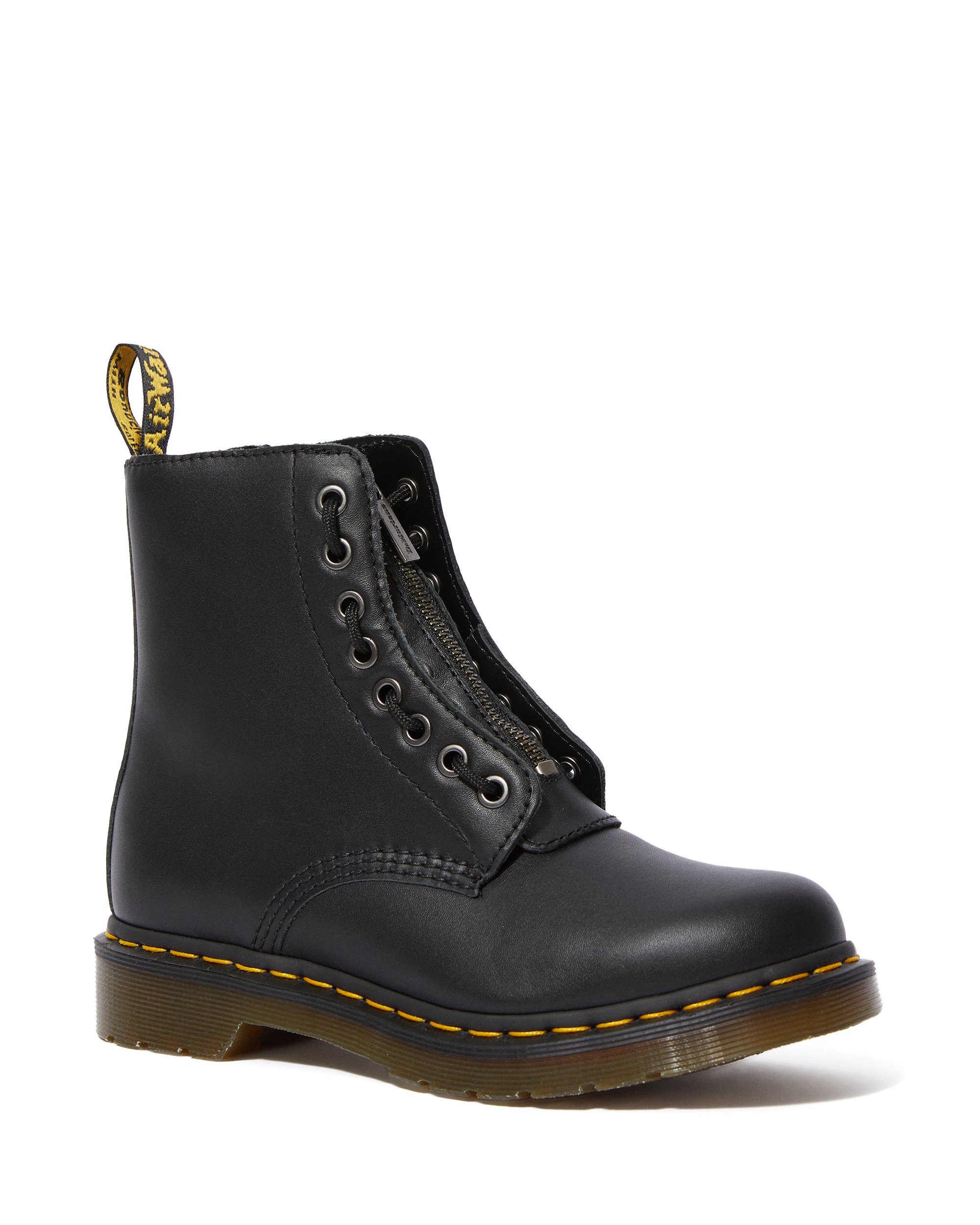 DR. MARTENS PASCAL Nappa Front Zip Ankleboots (2-tlg) günstig online kaufen