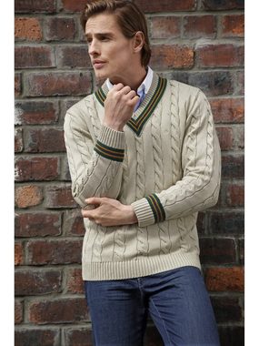 Charles Colby Strickpullover DUKE RONALD mit angesagtem Zopfmuster