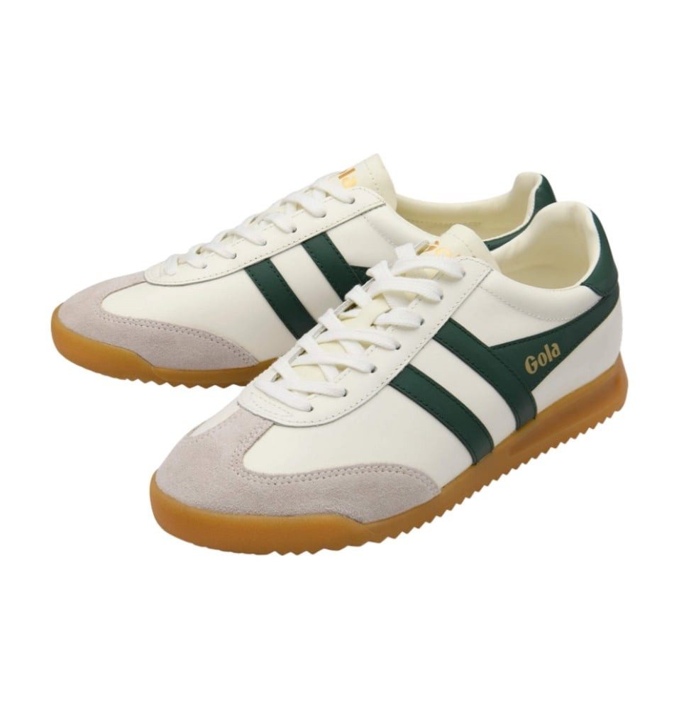 Gola Torpedo Leder 2026 offwhite/evergreen Herren Sneaker
