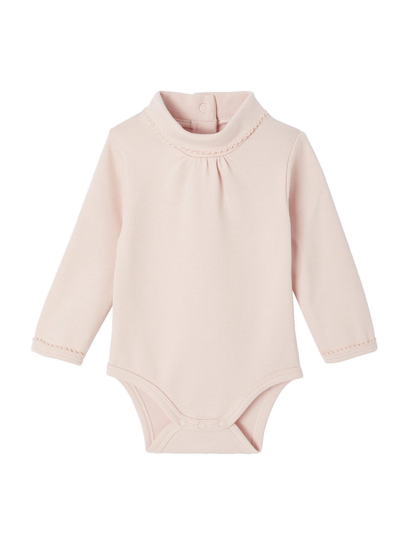 vertbaudet Langarmbody Baby Bodys mit Rollkragen und langen Ärmeln 2er-Pack