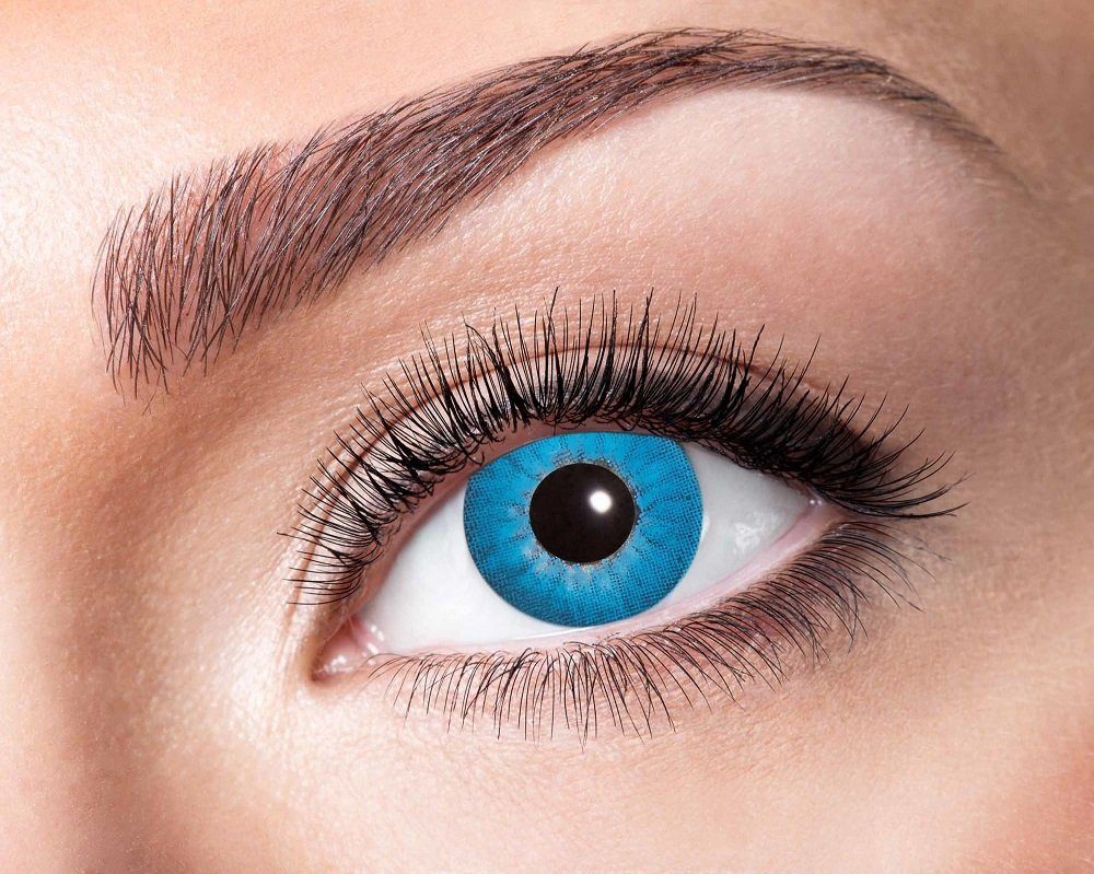 Eyecatcher Motivlinsen Farblinsen - 3-Monats-Kontaktlinsen, m17 - Electr