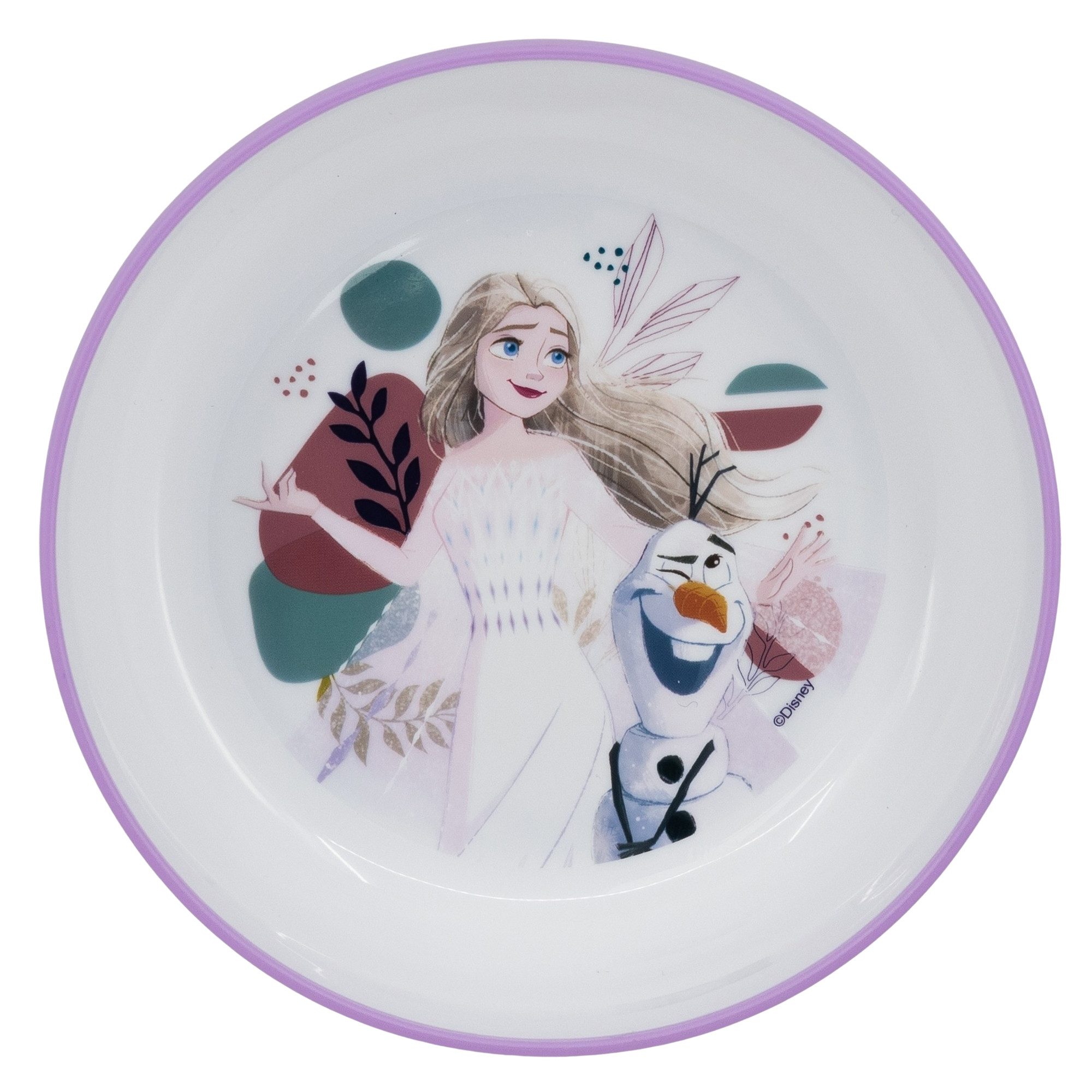 Disney Kindergeschirr-Set Disney Die EIskönigin Elsa Kinder Geschirr-Set 3 teilig (3-tlg), 1 Personen, BPA-Frei, antirutsch Becher Teller Schüssel