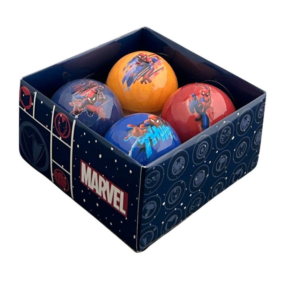 Disney Weihnachtsbaumkugel Disney Weihnachtskugeln Spider Man Marvel Christbaumschmuck (4 St), Weihnachten
