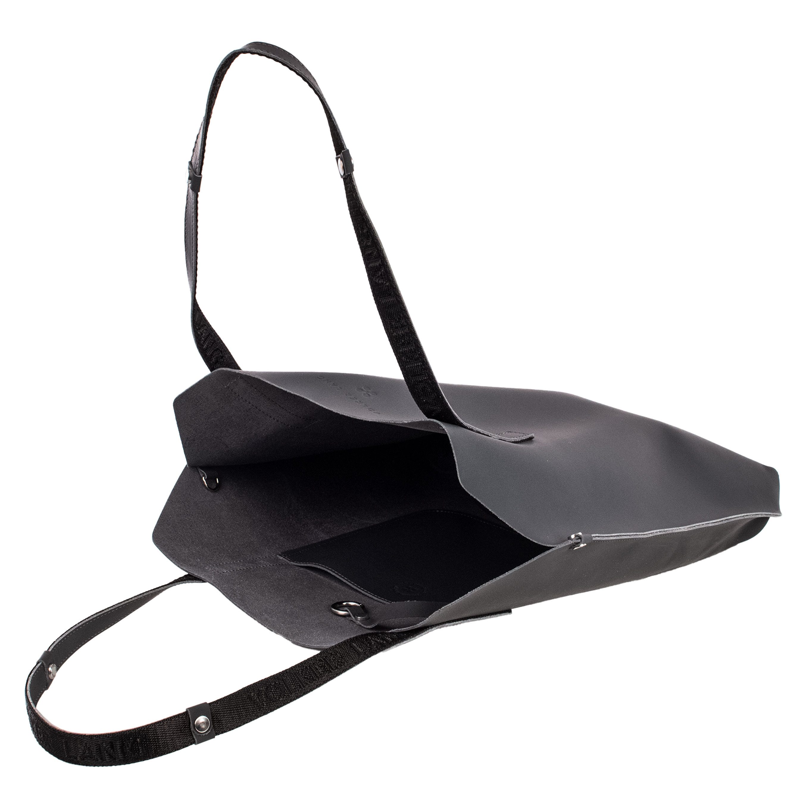 VOLKER LANG Shopper JOY - Mittelgroße Lederbeuteltasche ohne Futter