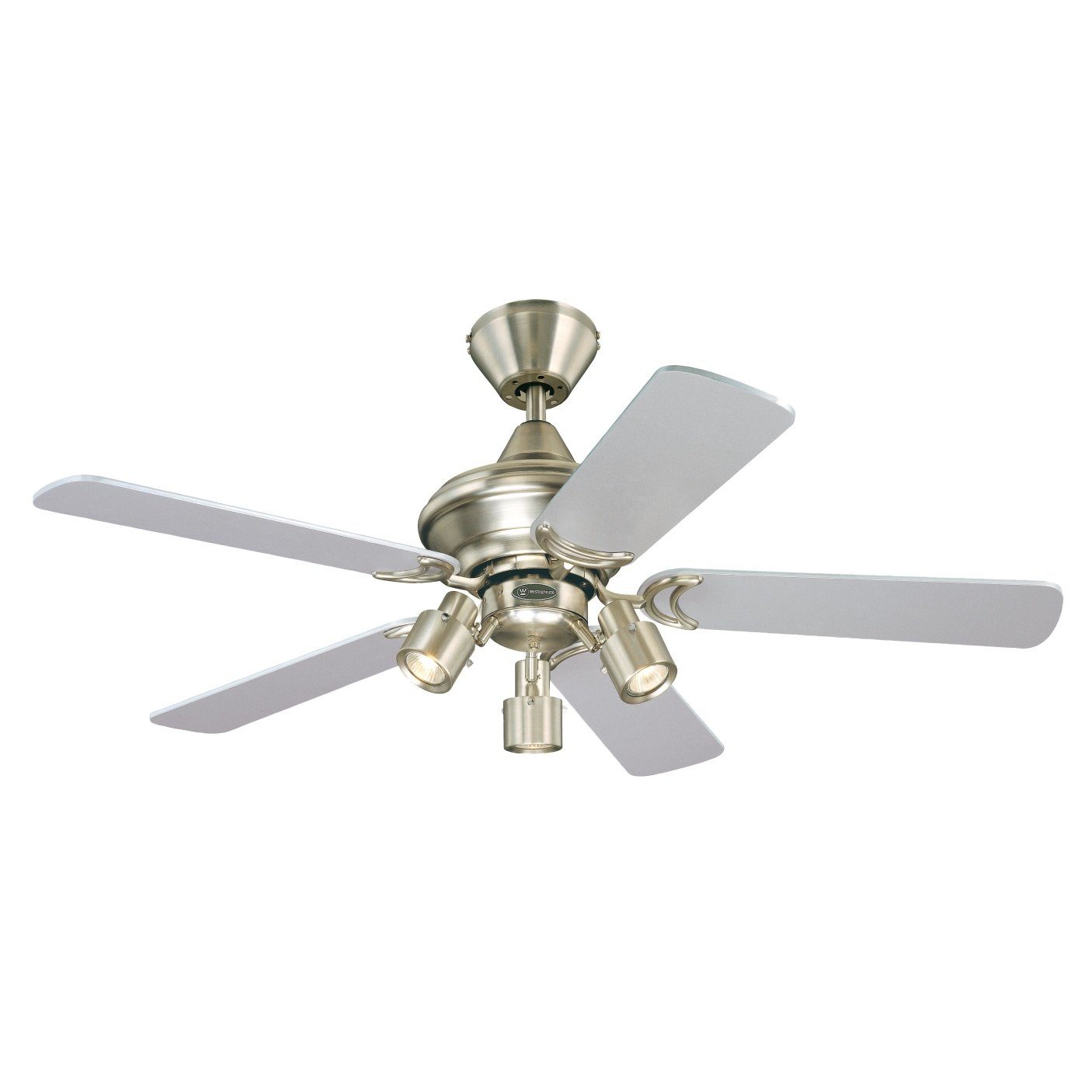 Westinghouse Deckenventilator Westinghouse Deckenventilator Kingston 105 cm mit Licht, Mit Zugschnur