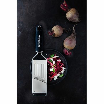 Microplane Gemüsehobel Profi-Juliennenhobel Gourmet, Edelstahl, Kunststoff, Gummi