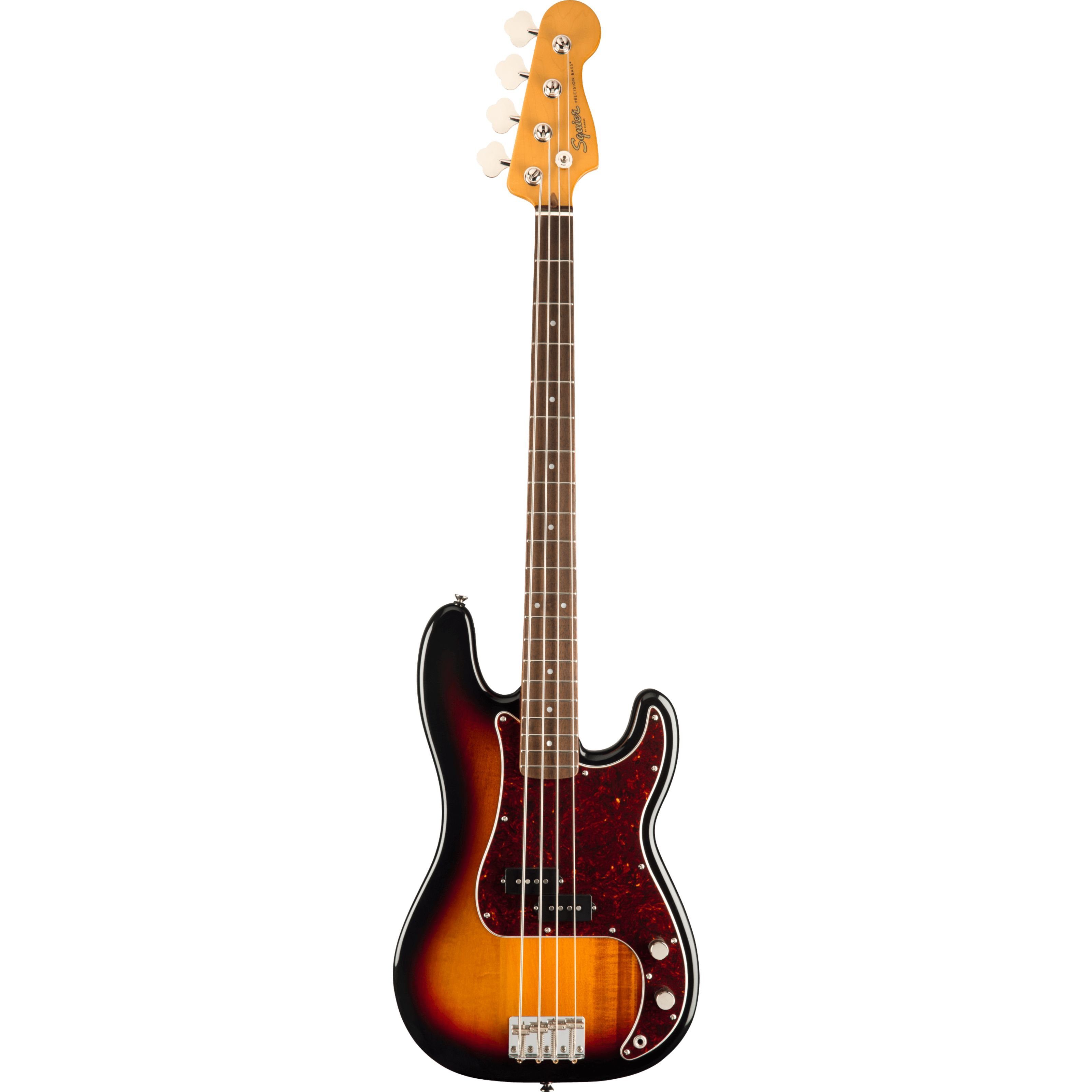 Squier E-Bass, E-Bässe, 4-Saiter E-Bässe, Classic Vibe '60s Precision Bass 3-Color Sunburst - E-Bass