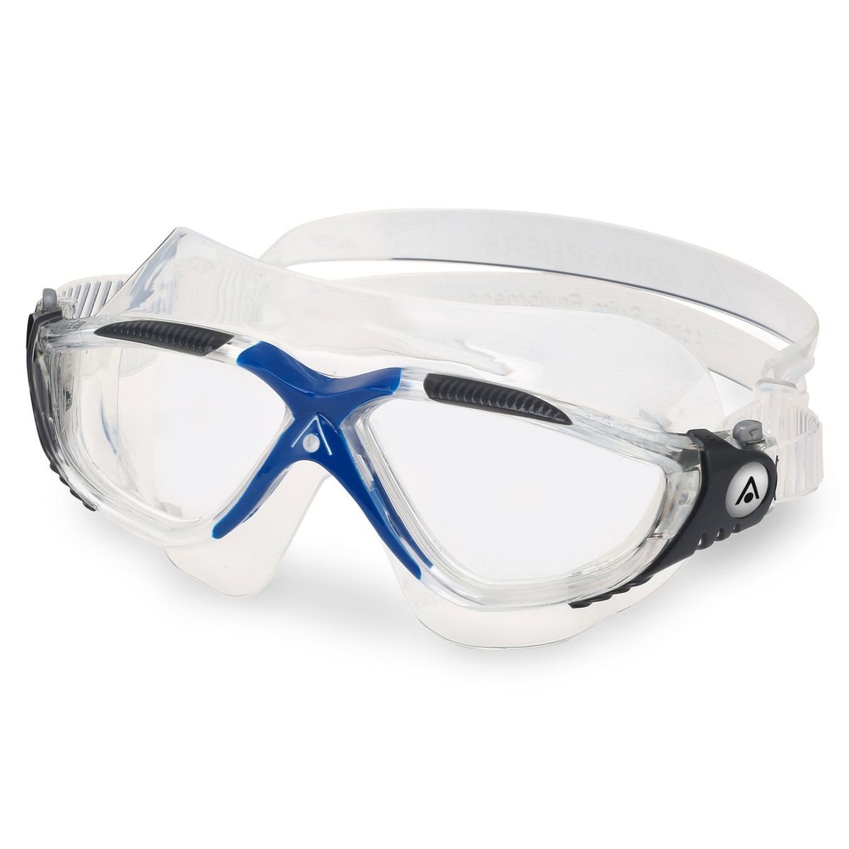 Schwimmaske transparent/blau Aquasphere Vista Schwimmbrille