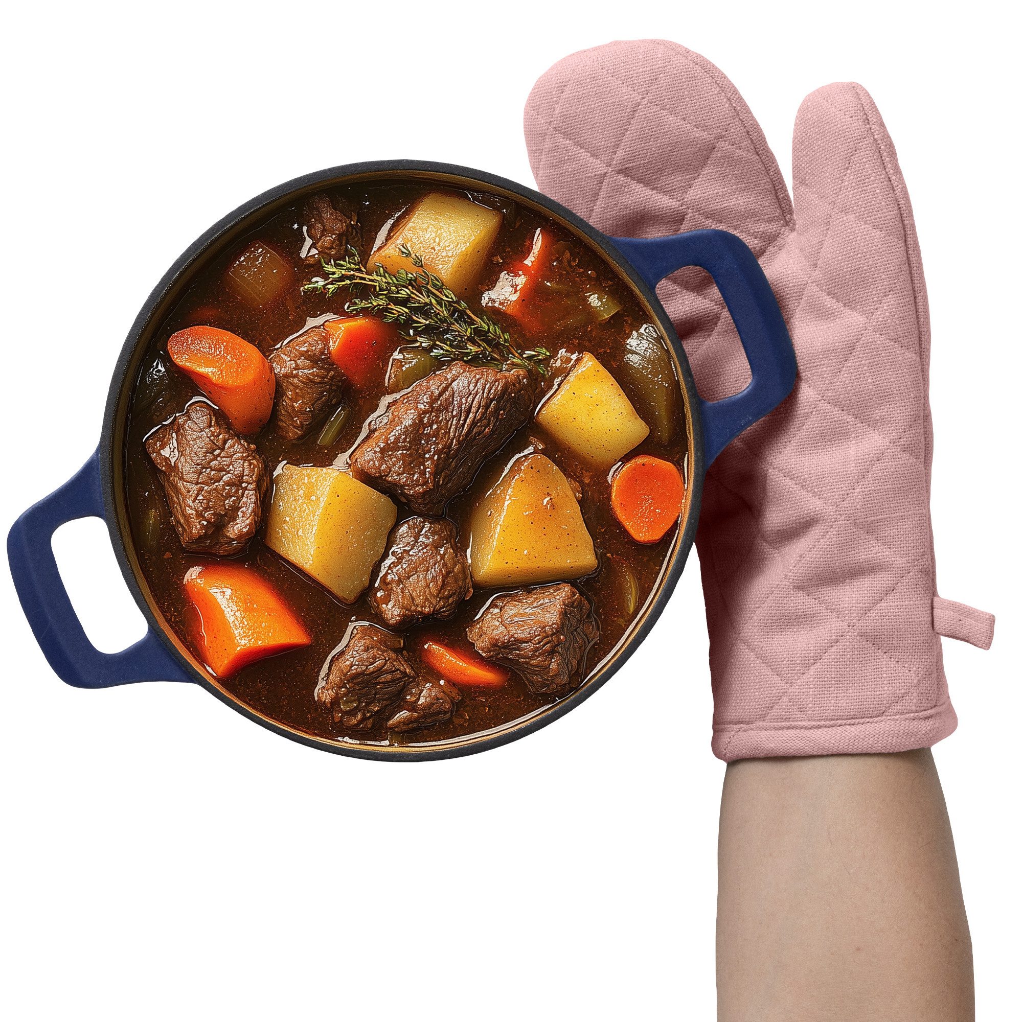 JEMIDI Topflappen Ofenhandschuhe - Topflappen Backofen günstig online kaufen