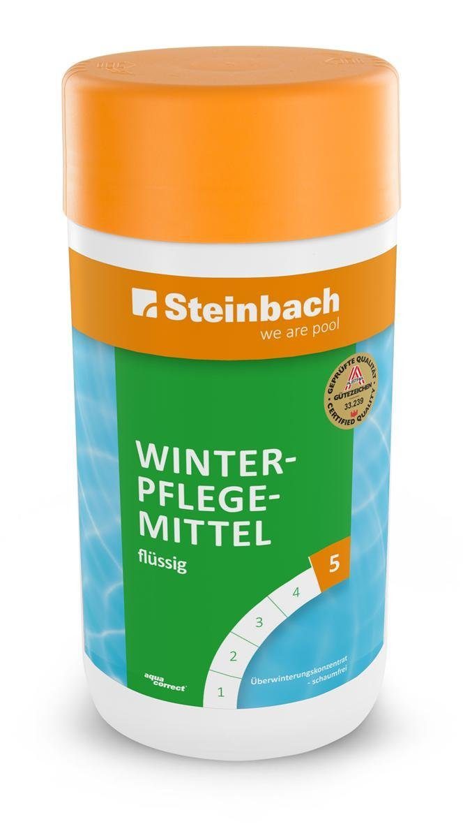Steinbach Poolpflege Steinbach Winterpflegemittel flüssig 1 L, (Einzelprodukt), Überwinterungsmittel für Pools im Freien