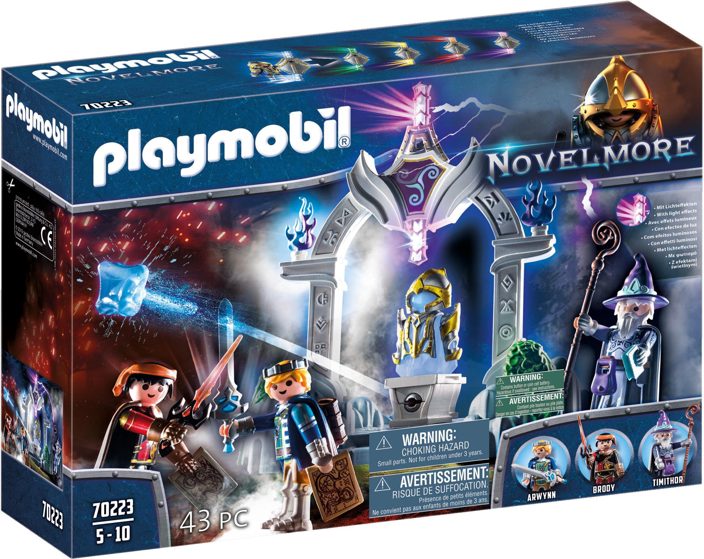 Image of Playmobil® Konstruktions-Spielset »Tempel der Zeit (70223), Novelmore«, (43 St), Made in Germany